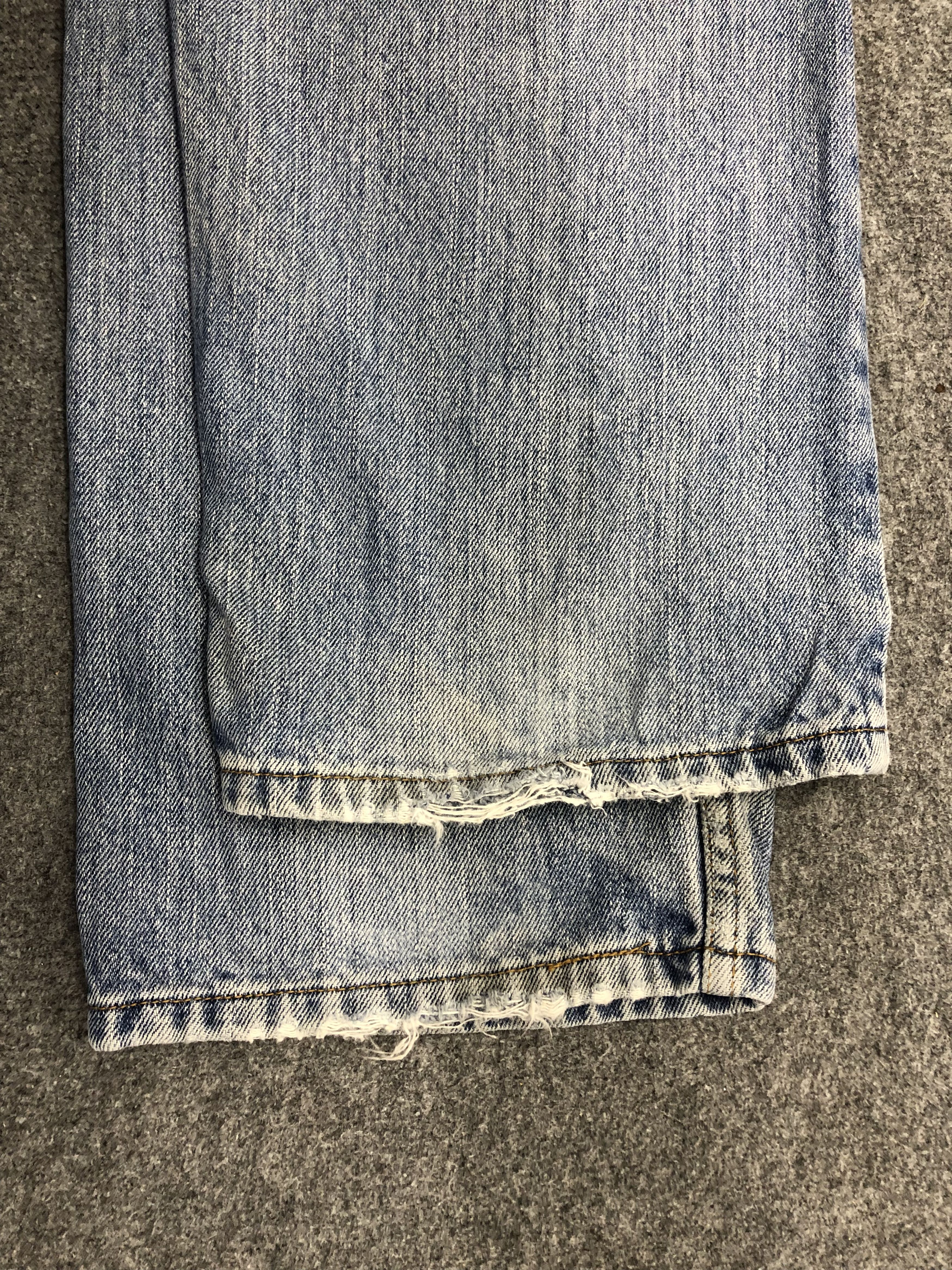Levi's × Vintage Vintage Levis 505 Faded Blue Jeans Size US 36 / EU 52 - 11 Thumbnail