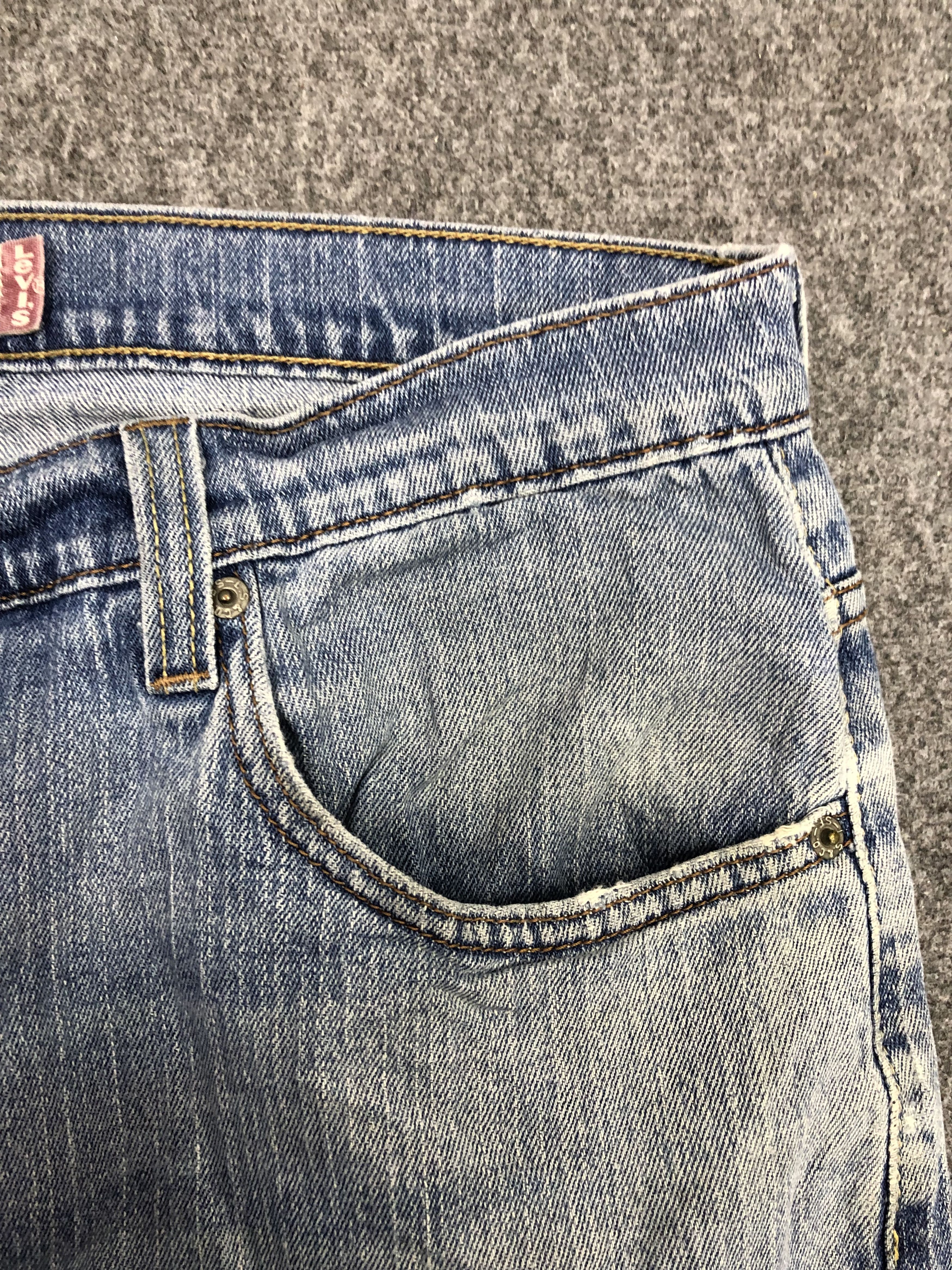 Levi's × Vintage Vintage Levis 559 Faded Blue Jeans DP1147 Size US 37 - 8 Thumbnail