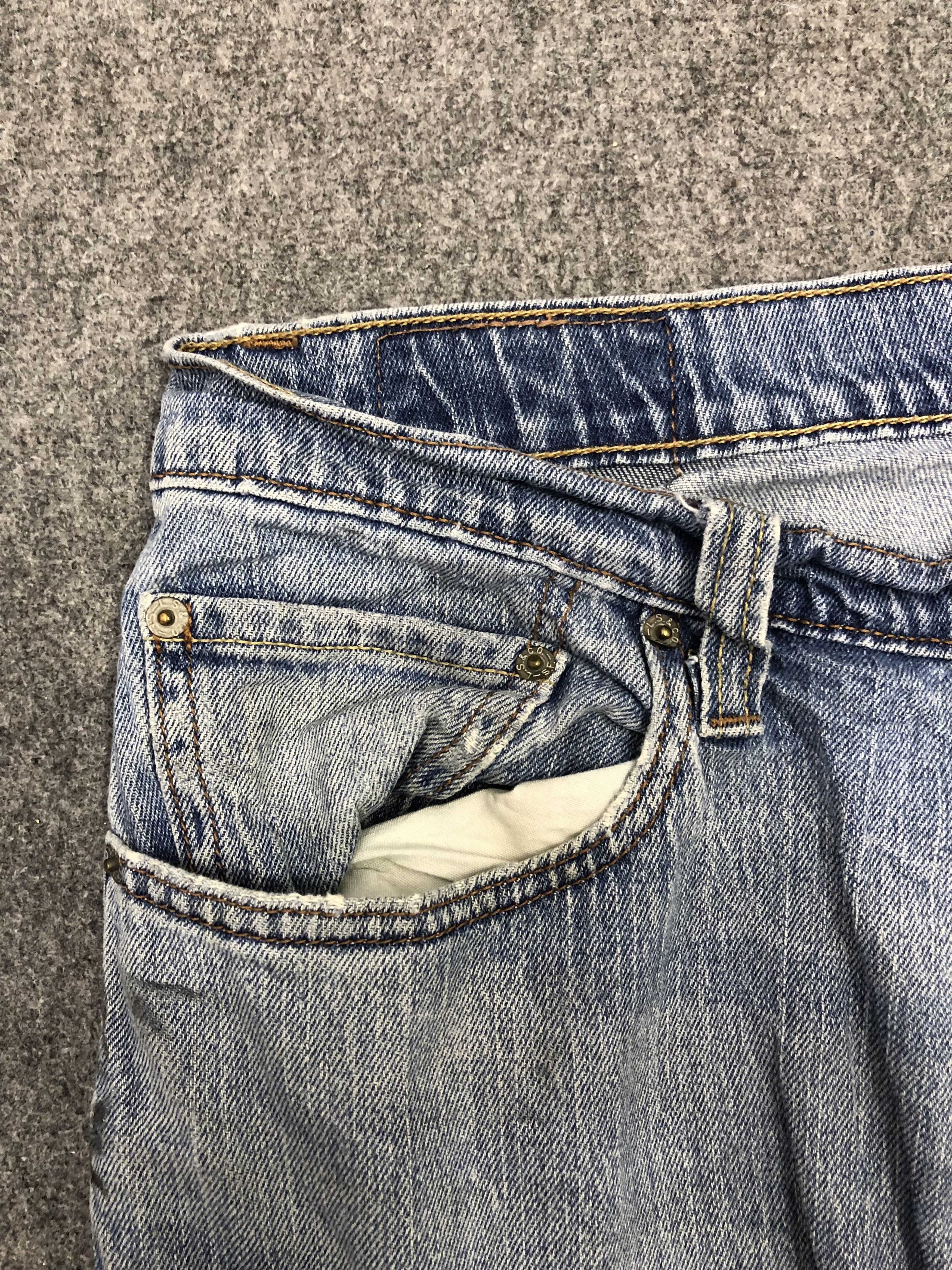 Levi's × Vintage Vintage Levis 559 Faded Blue Jeans DP1147 Size US 37 - 9 Thumbnail