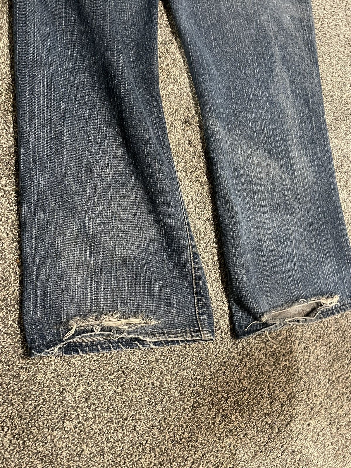 Vintage Baggy Distressed Denim 36x32 Size US 36 / EU 52 - 9 Thumbnail