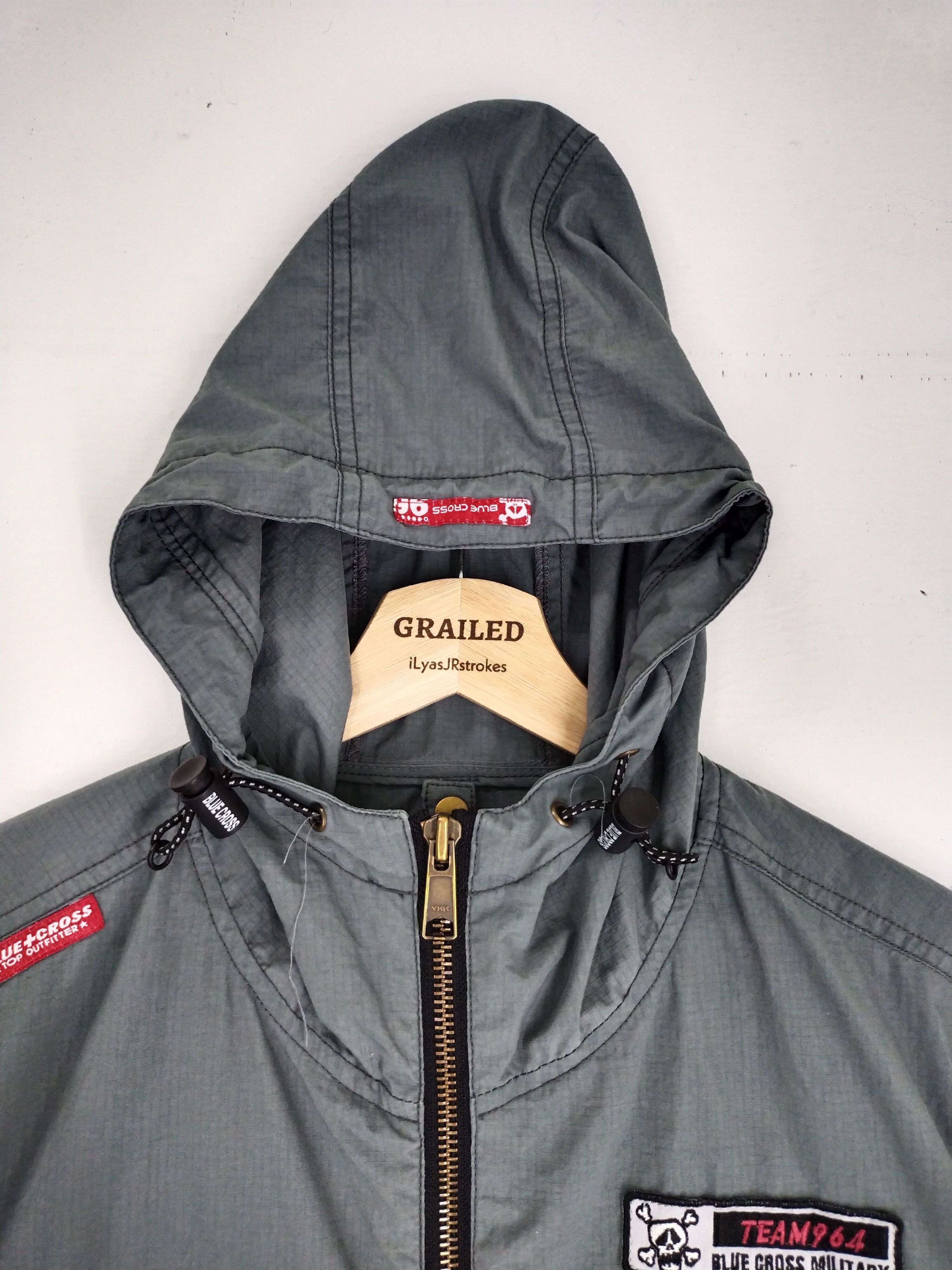Japanese Brand VTG Reversible LOCK ON Team 964 Army USA Hoodie Jacket Size US S / EU 44-46 / 1 - 11 Thumbnail