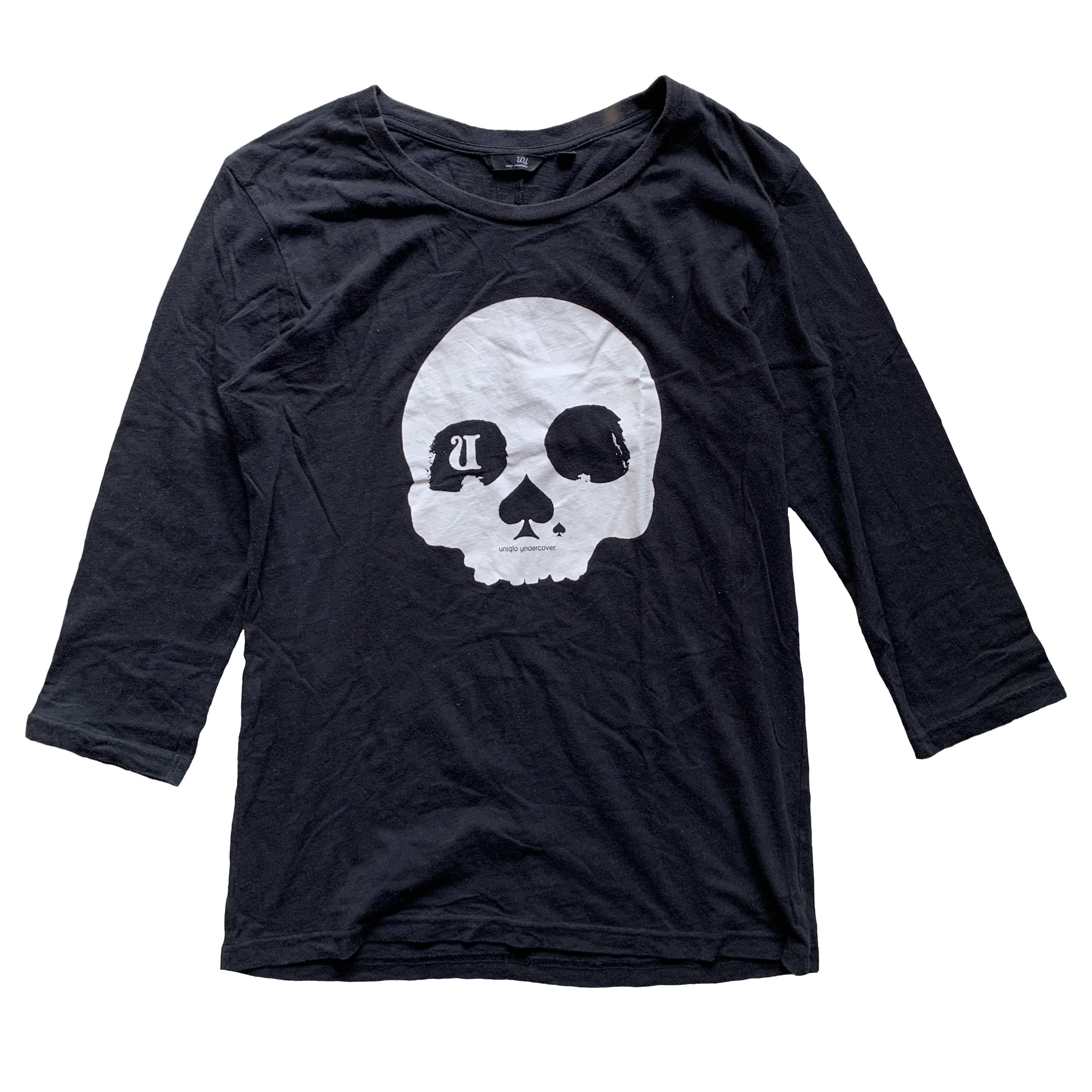 image of Undercover Skull Graphic in Black, Men's (Size Medium)