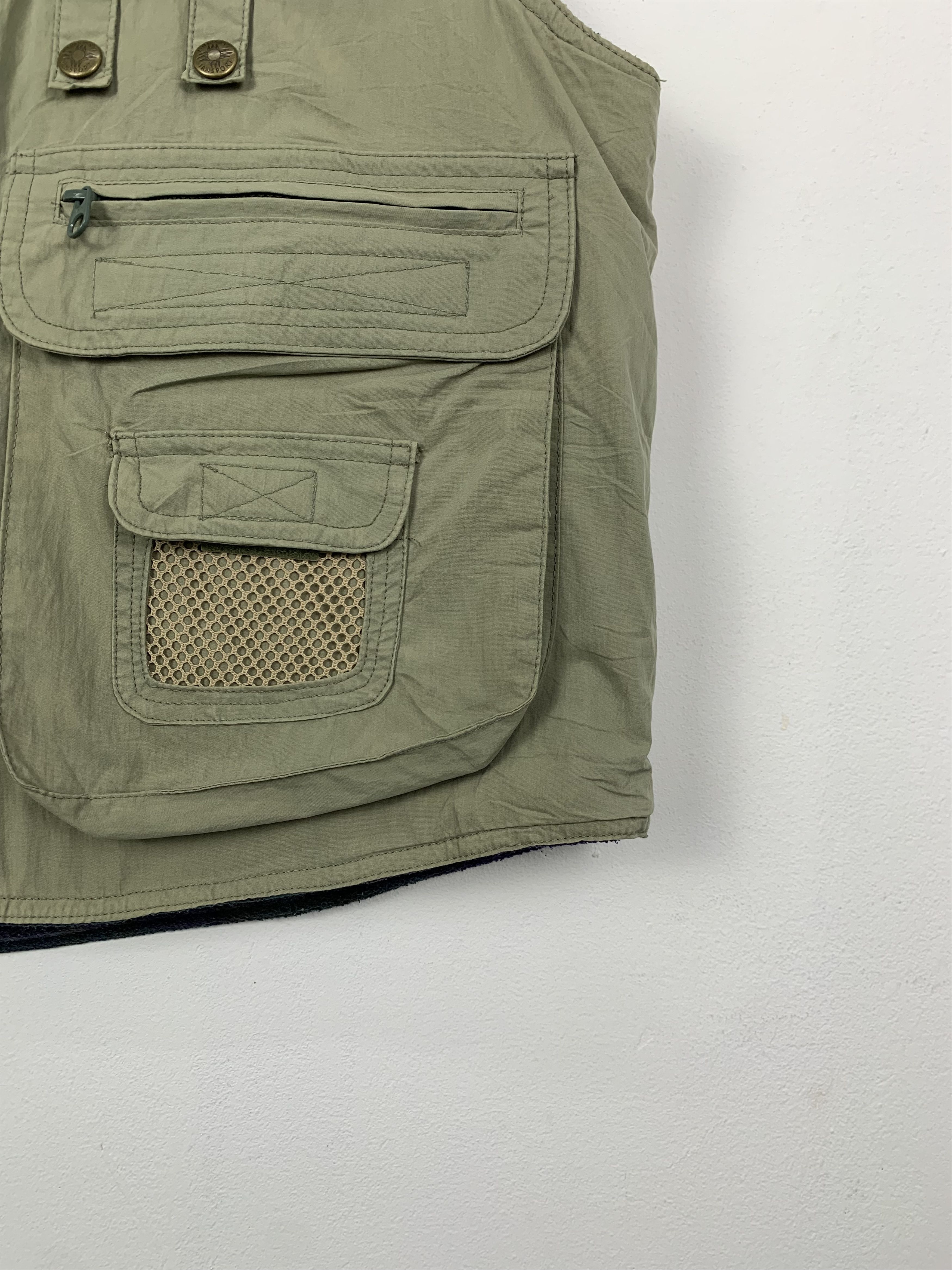 Jansport Vintage Jansport Multi-pocket Vest J1384 Size US M / EU 48-50 / 2 - 8 Thumbnail
