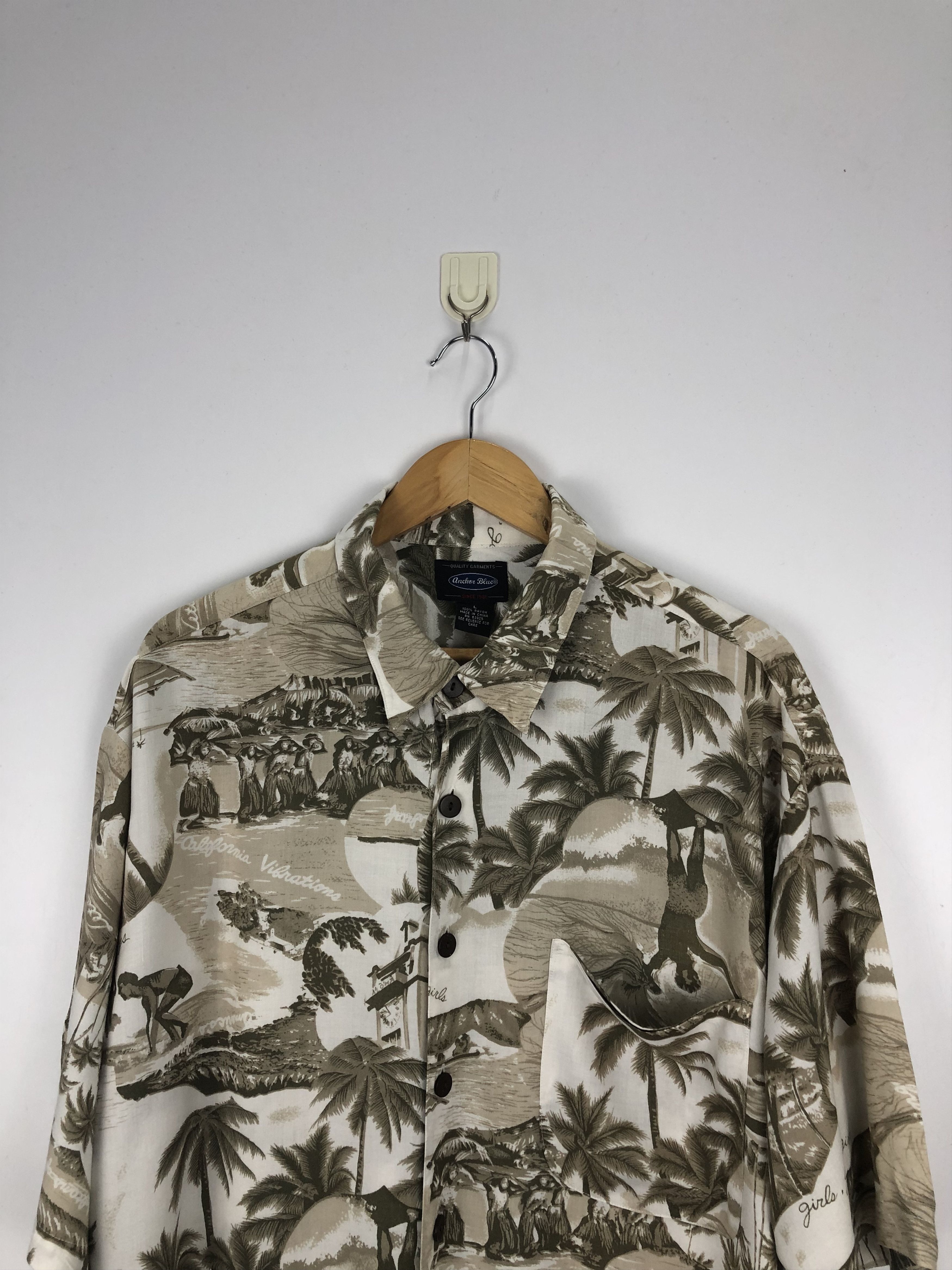 Other Vintage Hawaiian Sun Surf Motive TA0011 Size US L / EU 52-54 / 3 - 2 Thumbnail