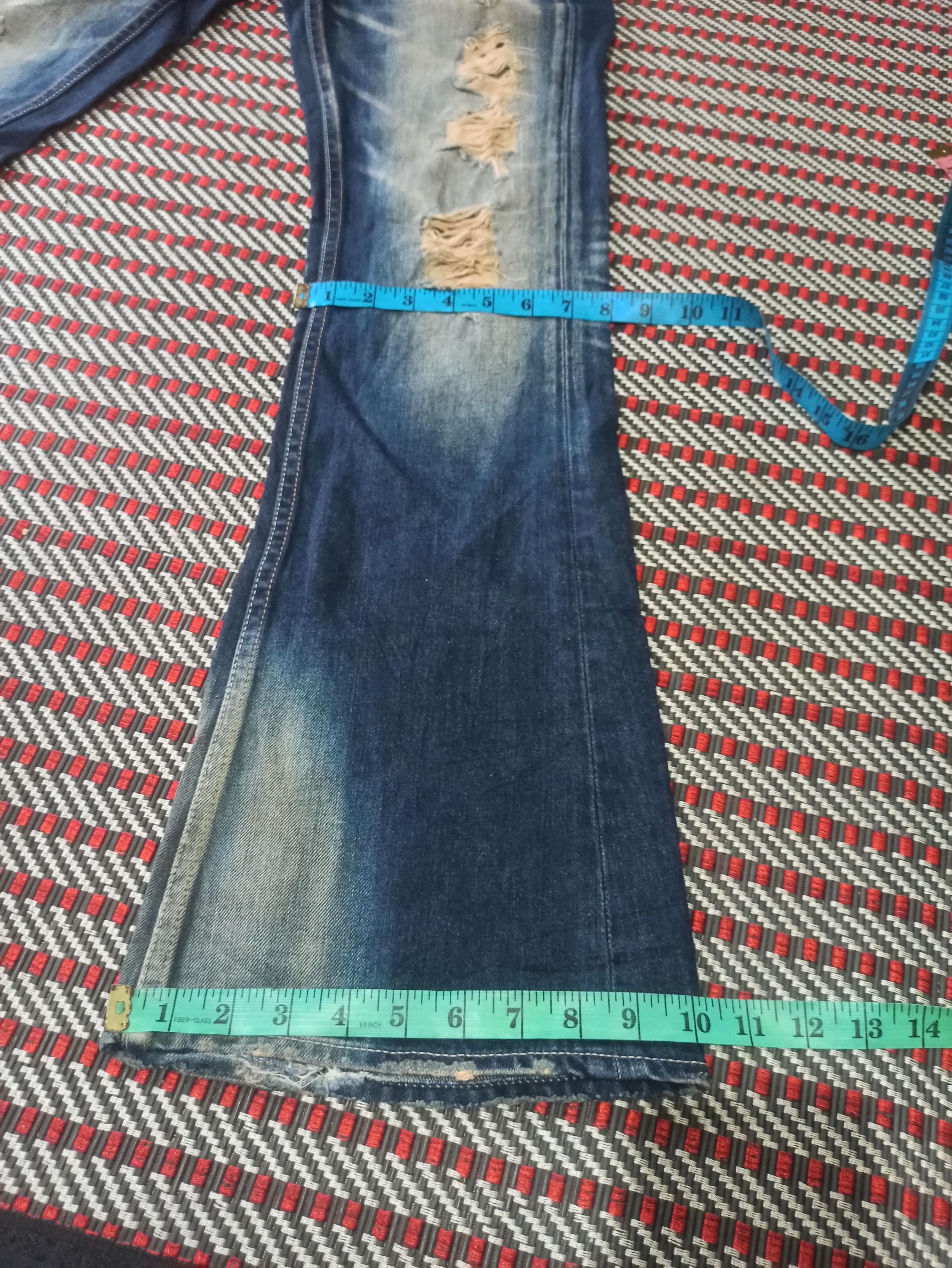 Japanese Brand 🔥OFFER YOUR PRICE🔥Vintage Vanquish Flared jeans Size 34" / US 12 / IT 48 - 15 Thumbnail