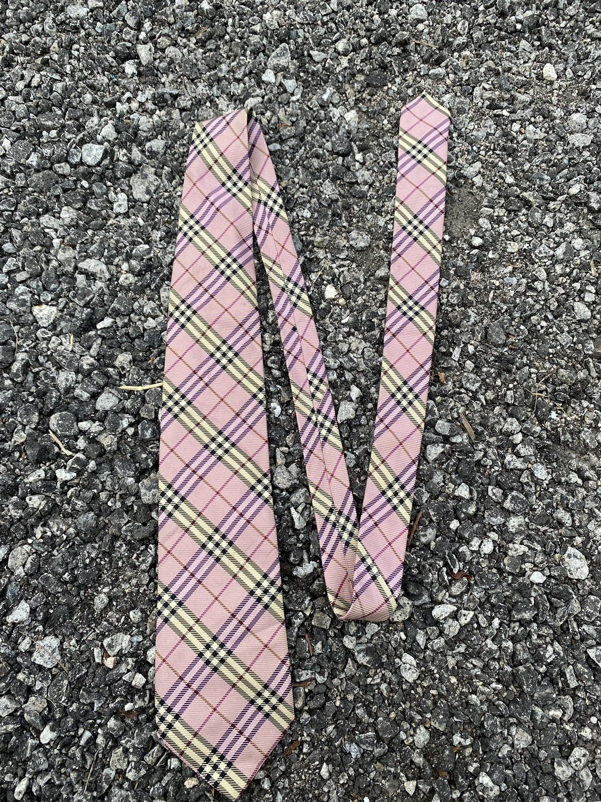 Burberry Vintage Burberry Novacheck Tie Size ONE SIZE - 1 Thumbnail