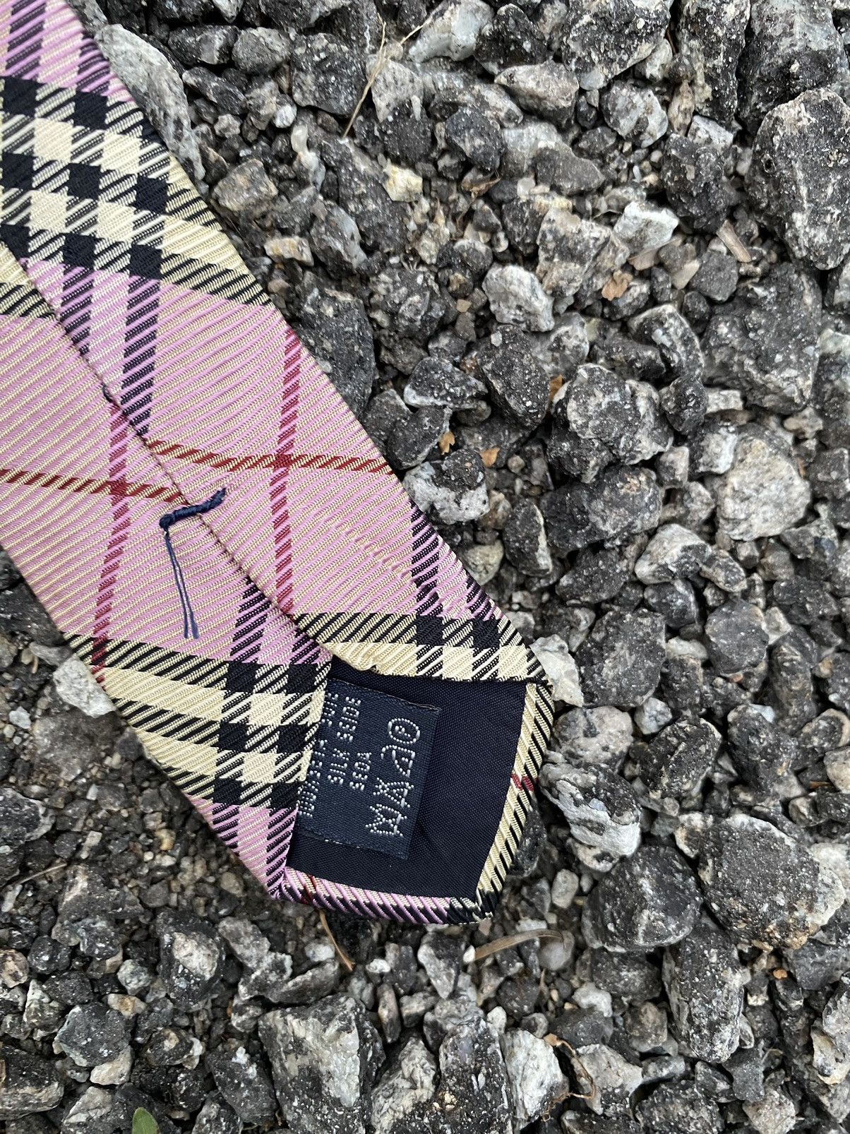 Burberry Vintage Burberry Novacheck Tie Size ONE SIZE - 4 Thumbnail