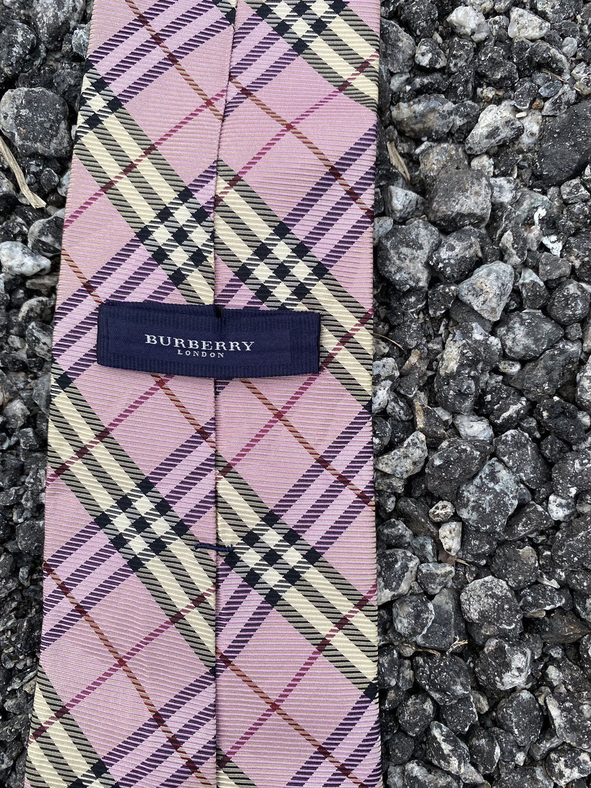 Burberry Vintage Burberry Novacheck Tie Size ONE SIZE - 3 Thumbnail