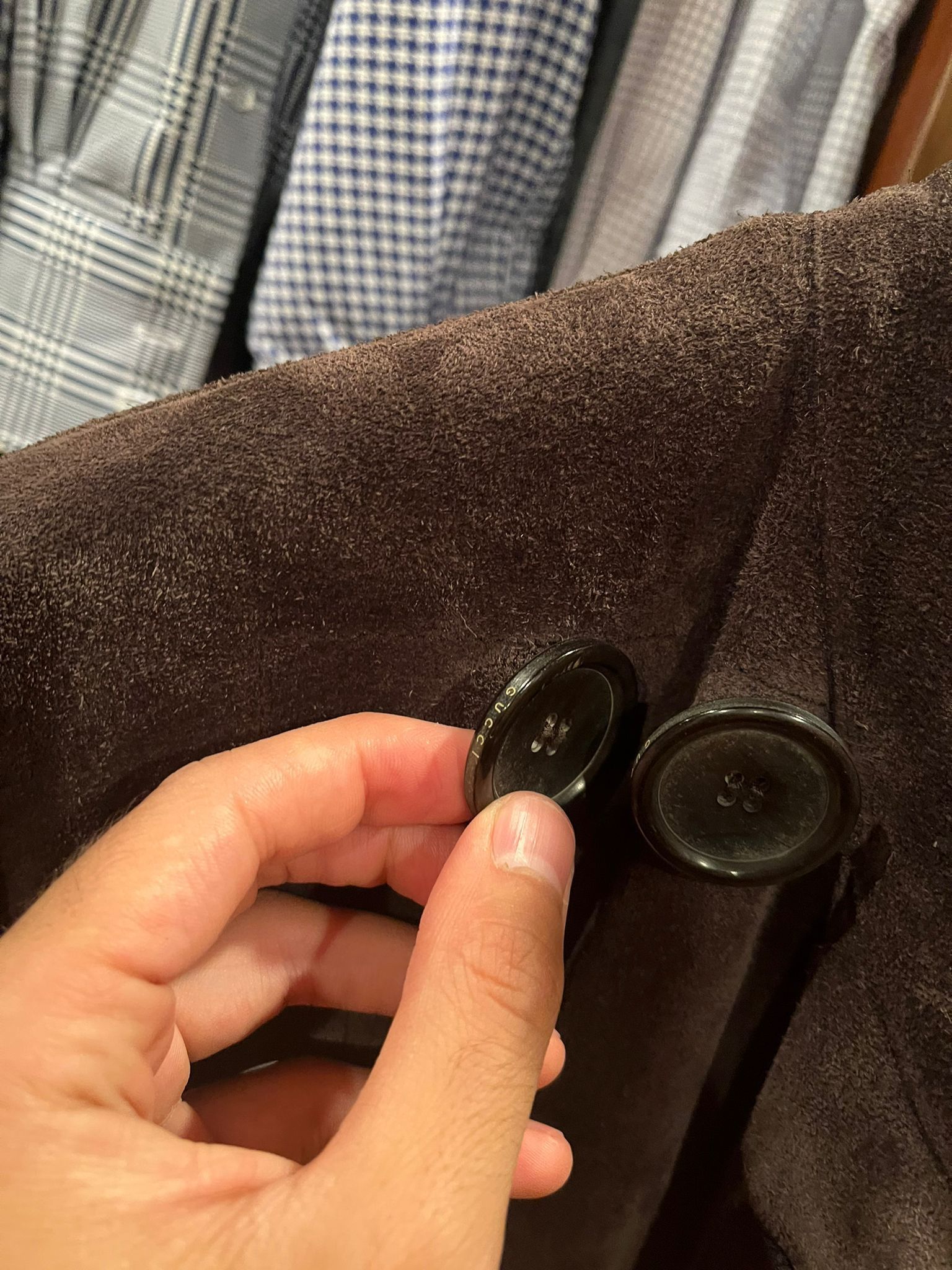 Gucci Long Coat in Dark Brown Size US M / EU 48-50 / 2 - 9 Thumbnail