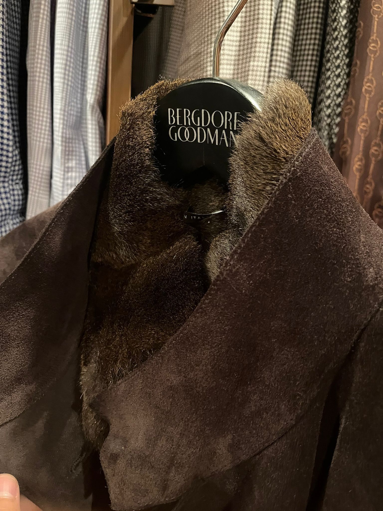 Gucci Long Coat in Dark Brown Size US M / EU 48-50 / 2 - 11 Thumbnail