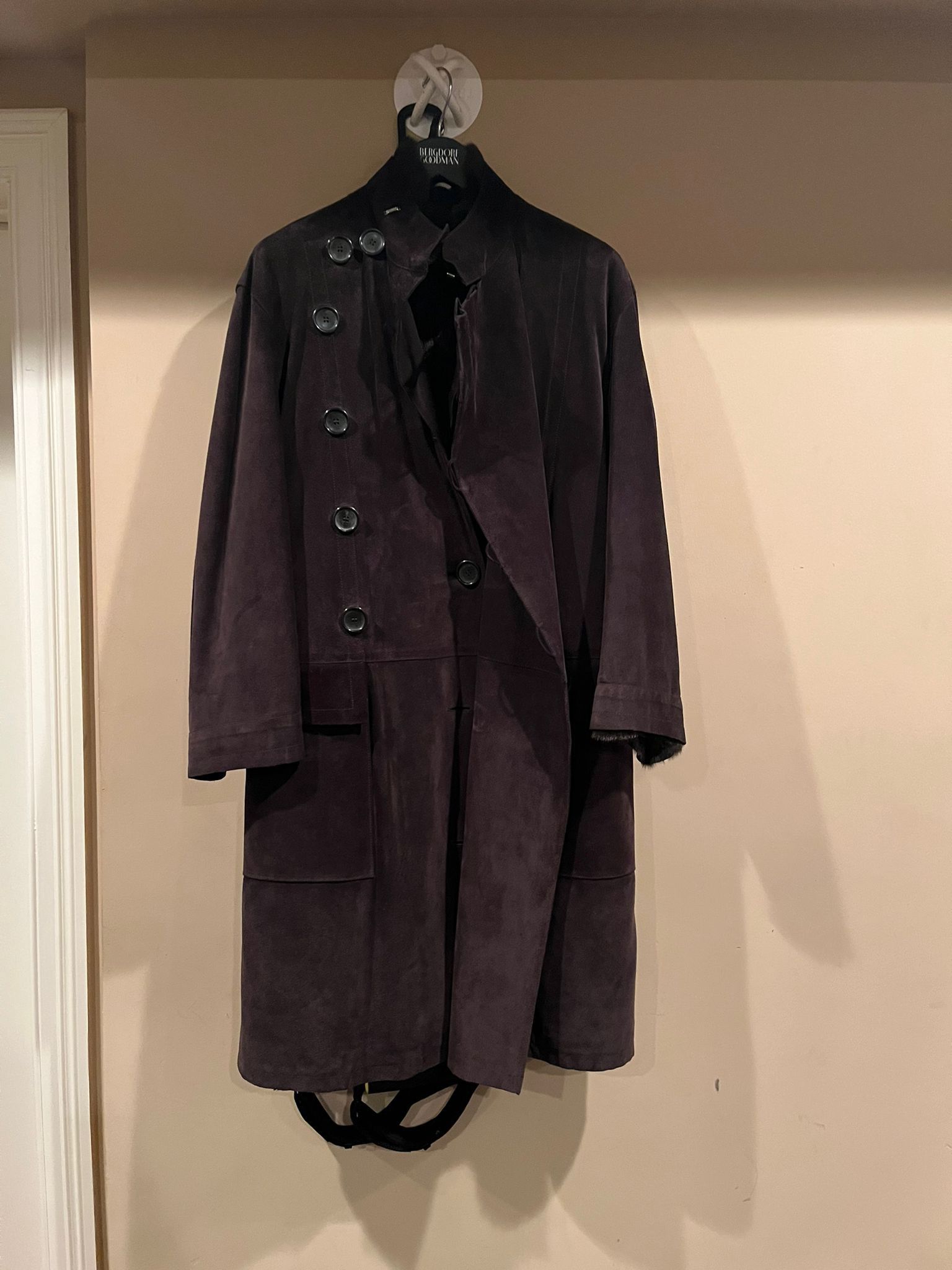 Gucci Long Coat in Dark Brown Size US M / EU 48-50 / 2 - 1 Thumbnail