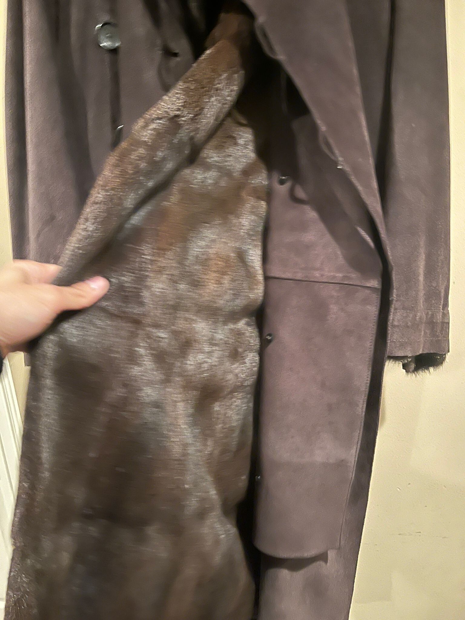 Gucci Long Coat in Dark Brown Size US M / EU 48-50 / 2 - 4 Thumbnail