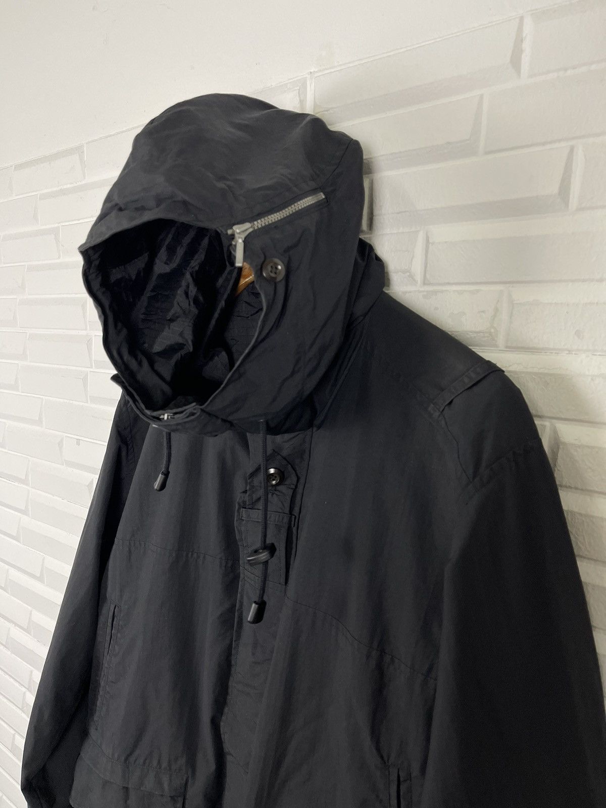 Paul Smith Black Parkas Astro Jacket Hoodie Division of Paul Smith Size US M / EU 48-50 / 2 - 2 Thumbnail
