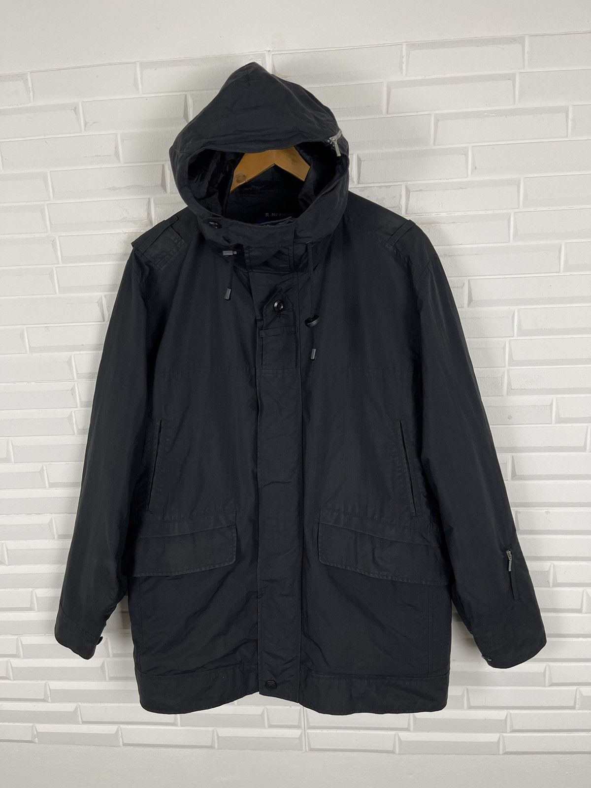 Paul Smith Black Parkas Astro Jacket Hoodie Division of Paul Smith Size US M / EU 48-50 / 2 - 3 Thumbnail