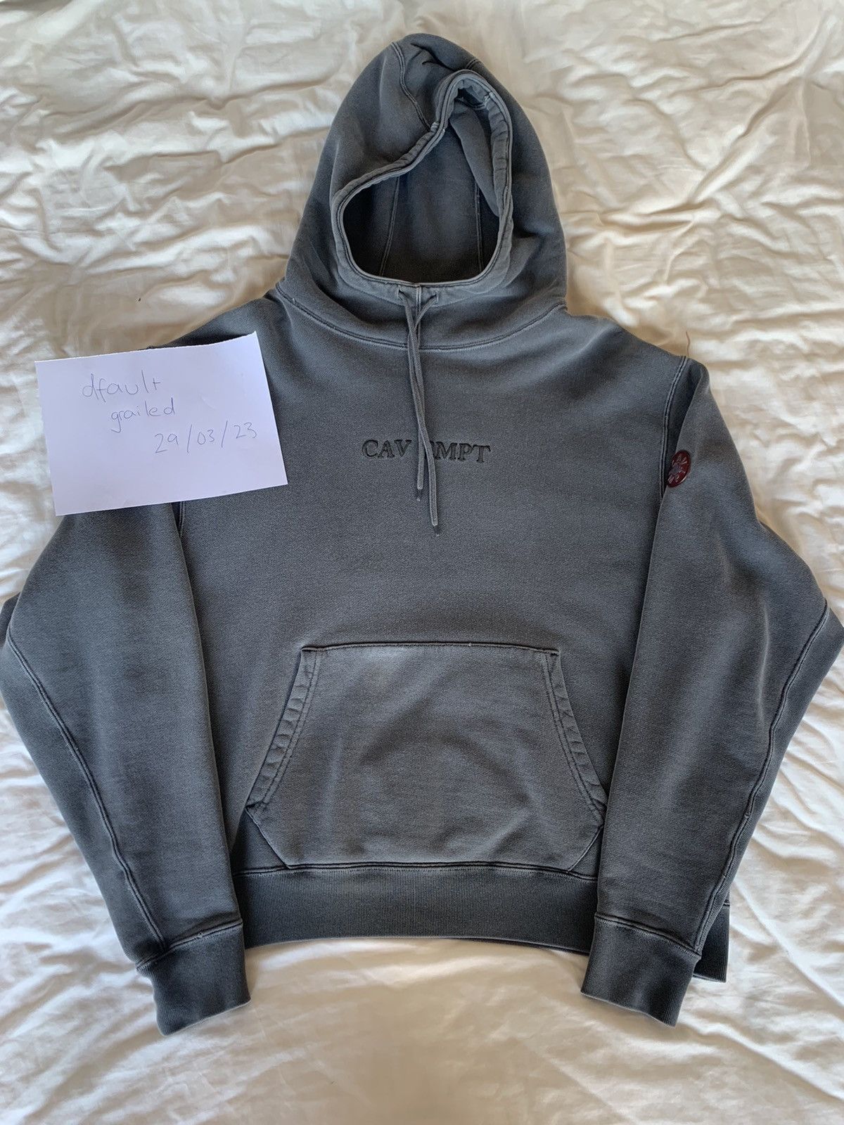 Cav empt overdye hoodie sale