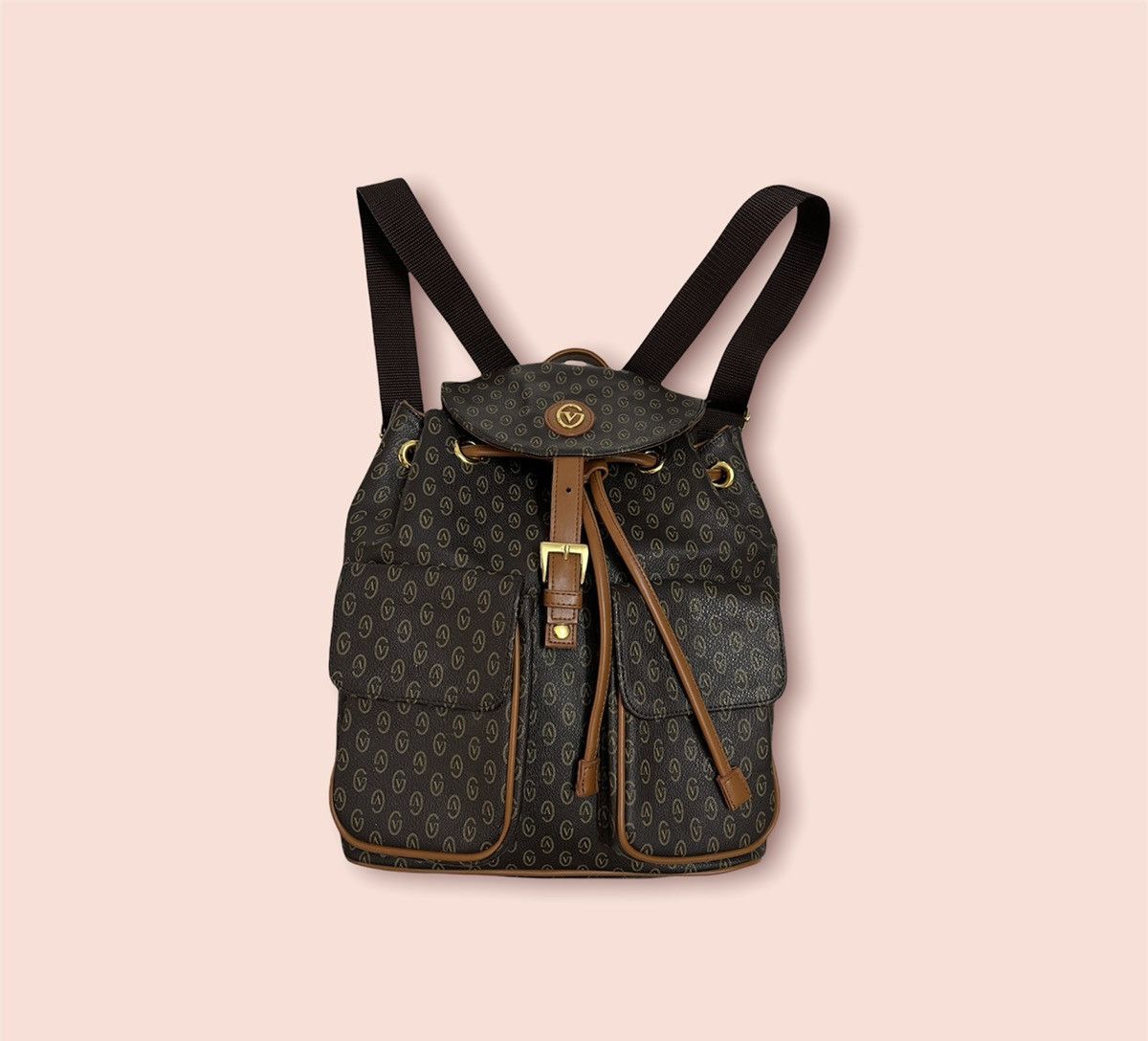 Designer VALENTINO GIANNI MONOGRAM MINI BACKPACK Size ONE SIZE - 1 Thumbnail