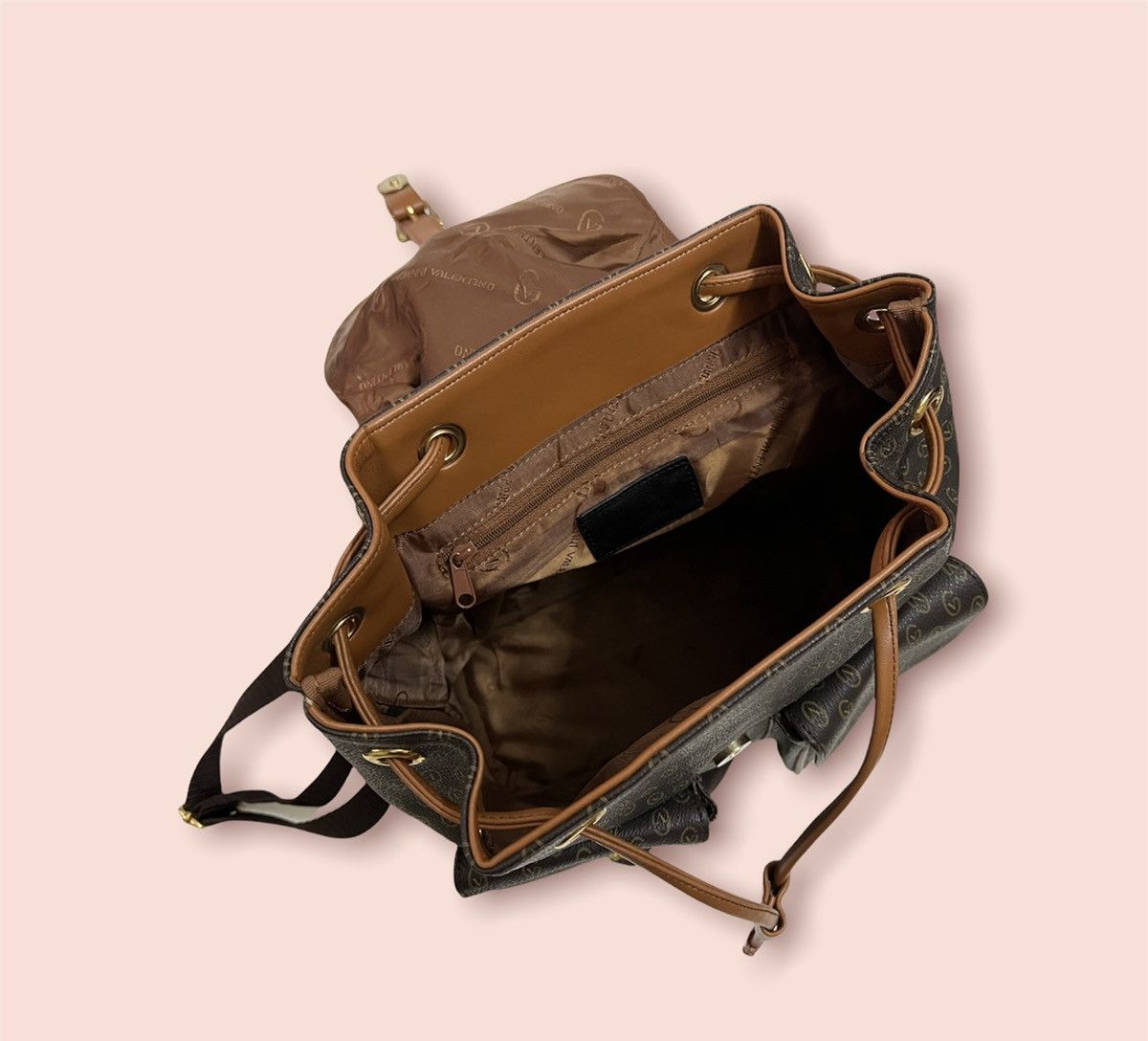 Designer VALENTINO GIANNI MONOGRAM MINI BACKPACK Size ONE SIZE - 12 Thumbnail