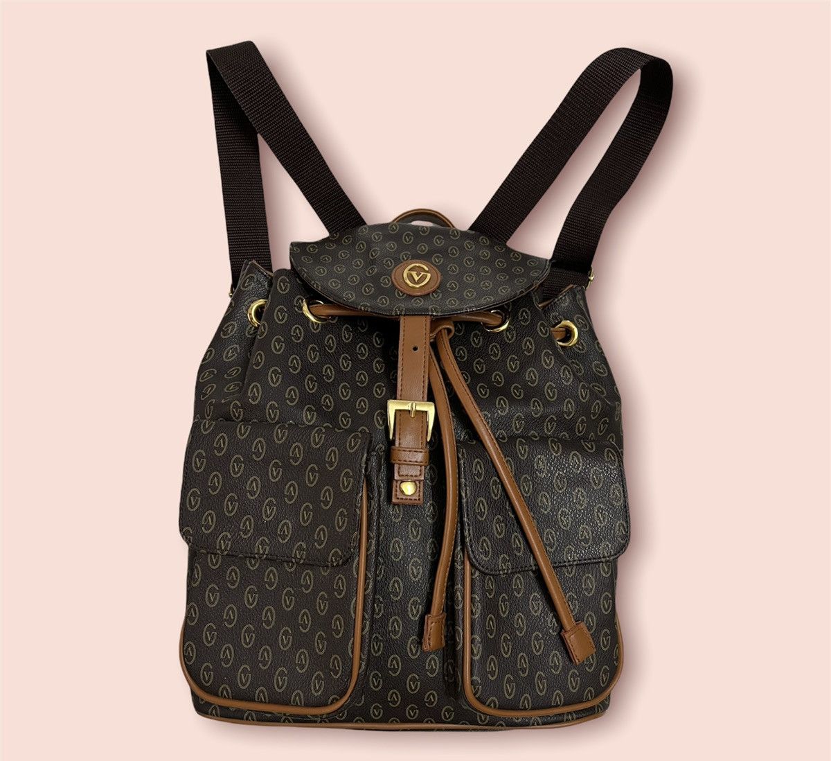 Designer VALENTINO GIANNI MONOGRAM MINI BACKPACK Size ONE SIZE - 20 Thumbnail