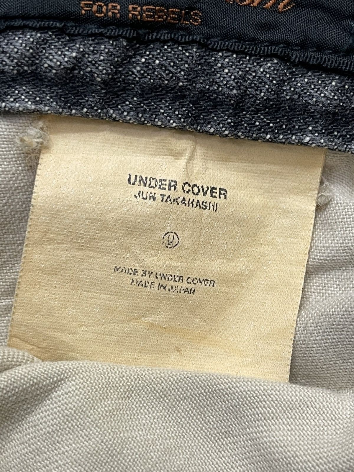 Undercover AW02 UNDERCOVERISM REBELGODS HYBRID PANTS Size US 30 / EU 46 - 15 Thumbnail