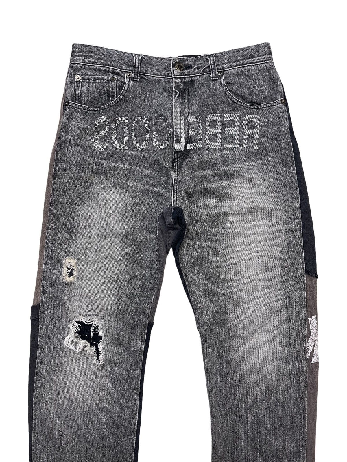 Undercover AW02 UNDERCOVERISM REBELGODS HYBRID PANTS Size US 30 / EU 46 - 10 Thumbnail