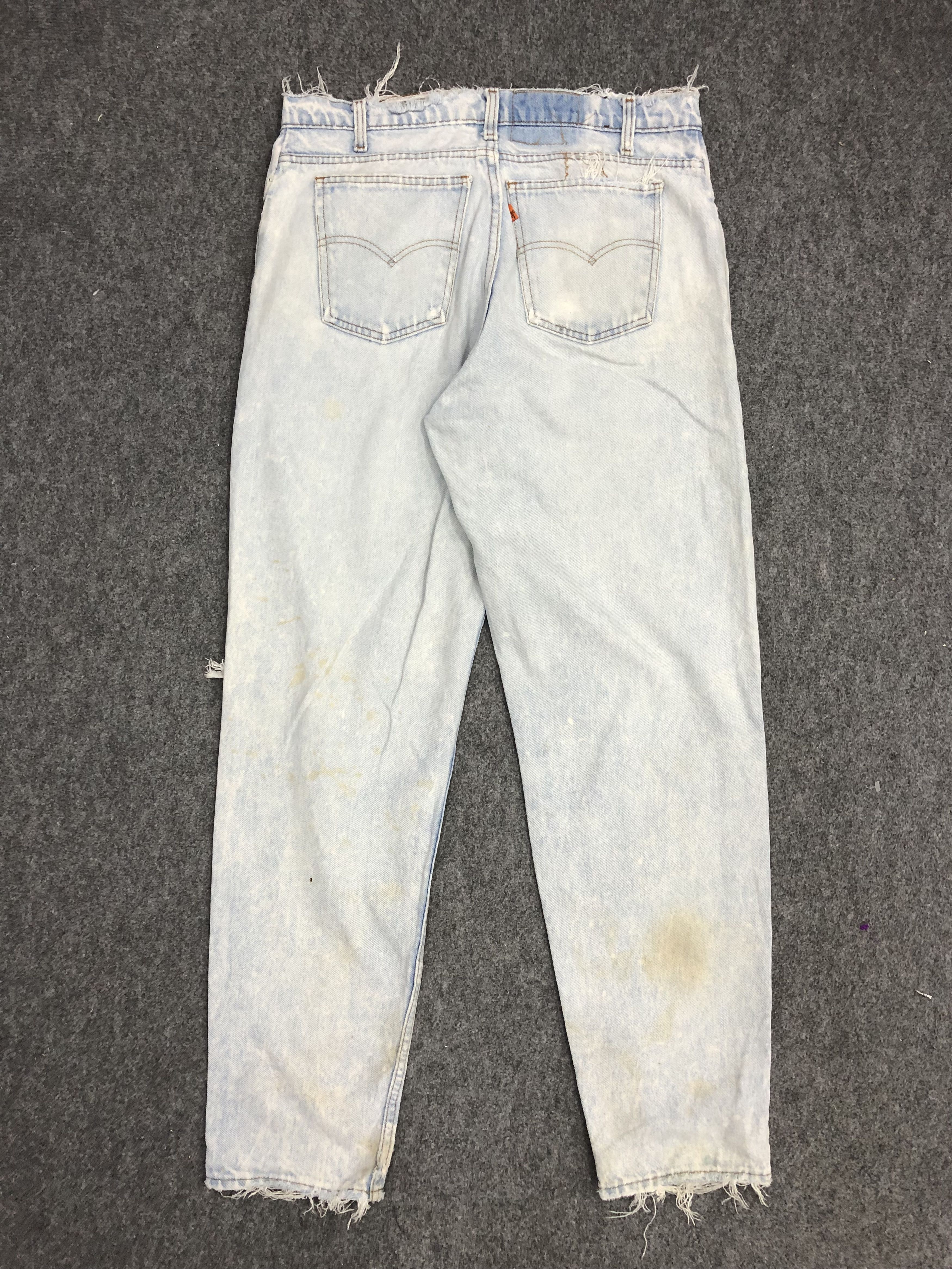Levi's Vintage Levis Distressed Light wash Jeans DP1003 Size US 35 - 3 Thumbnail