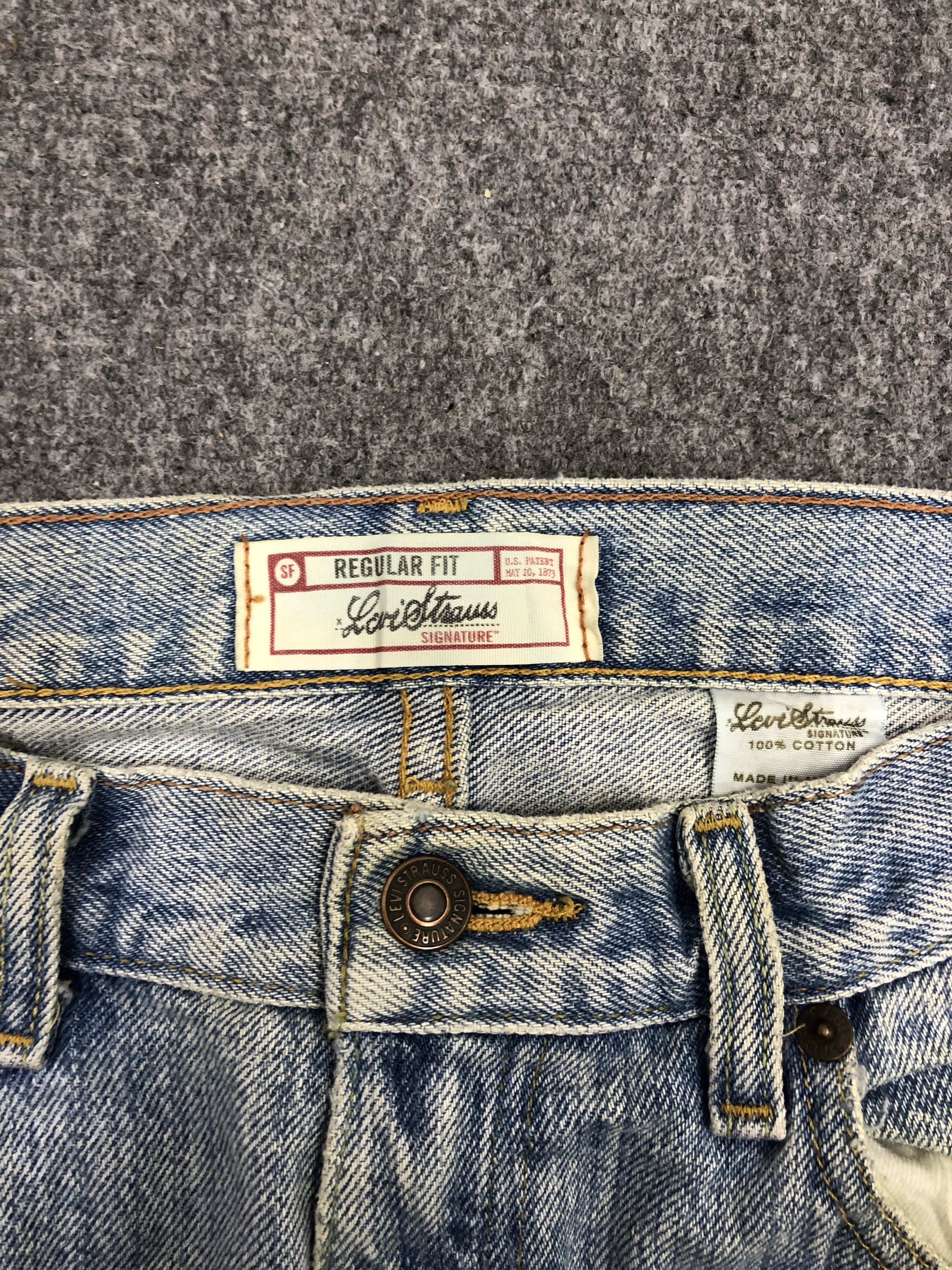 Levi's × Vintage Vintage Levis Signature Light Wash Jeans Size US 34 / EU 50 - 6 Thumbnail
