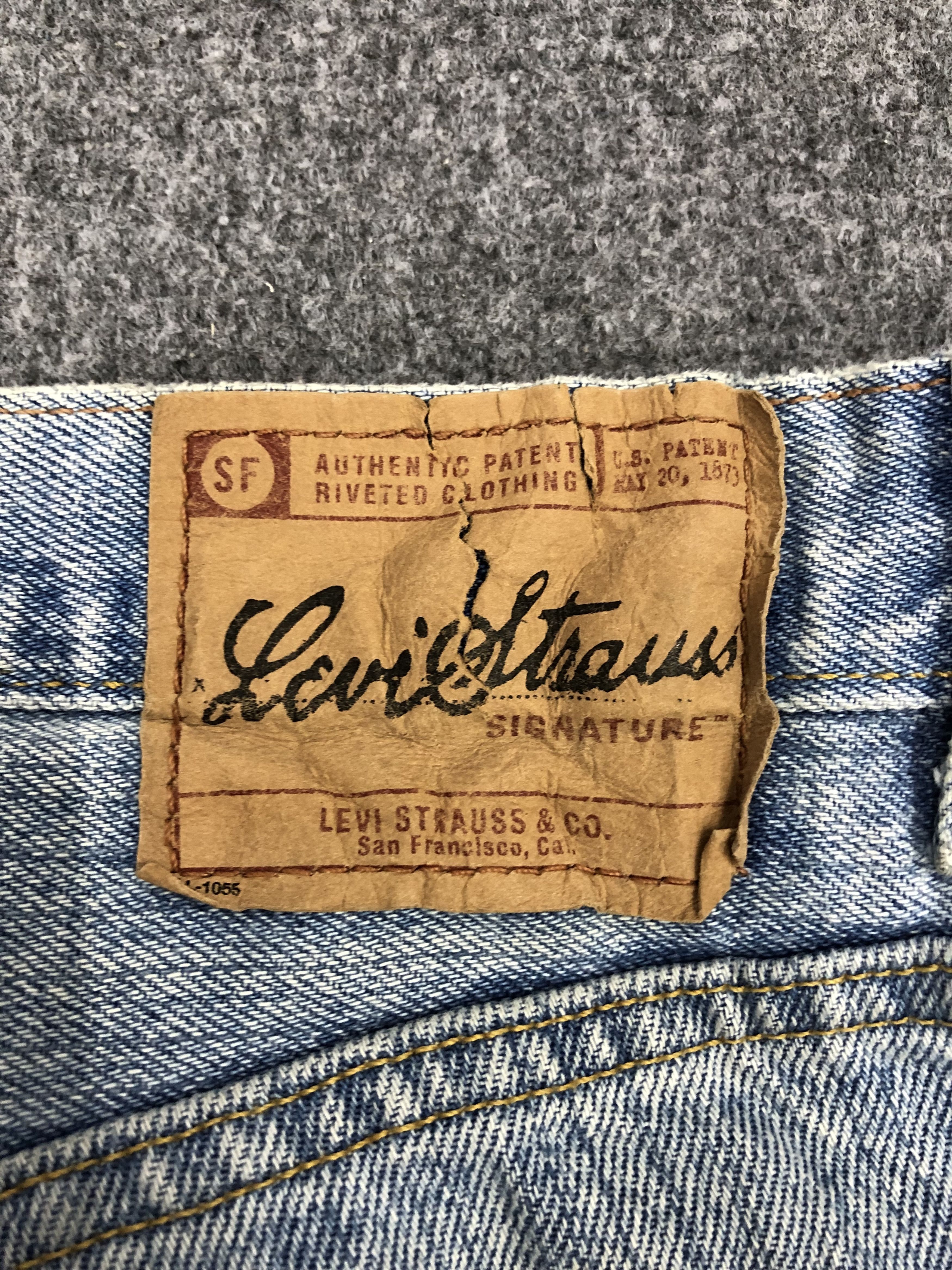 Levi's × Vintage Vintage Levis Signature Light Wash Jeans Size US 34 / EU 50 - 5 Thumbnail