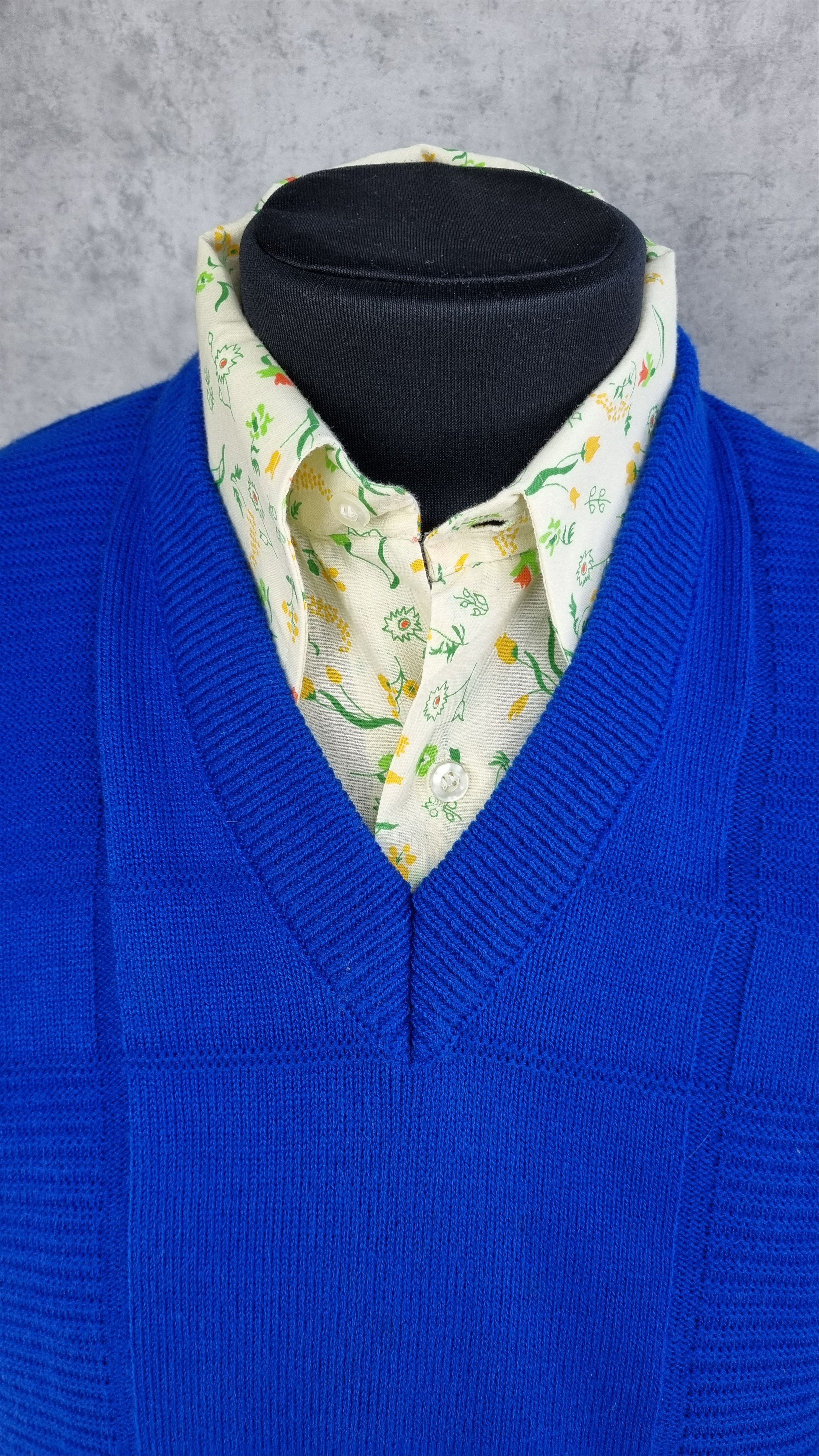Lacoste × Vintage 80s Lacoste Chemise France Knitted sweater Golf Wang style Size US M / EU 48-50 / 2 - 4 Thumbnail