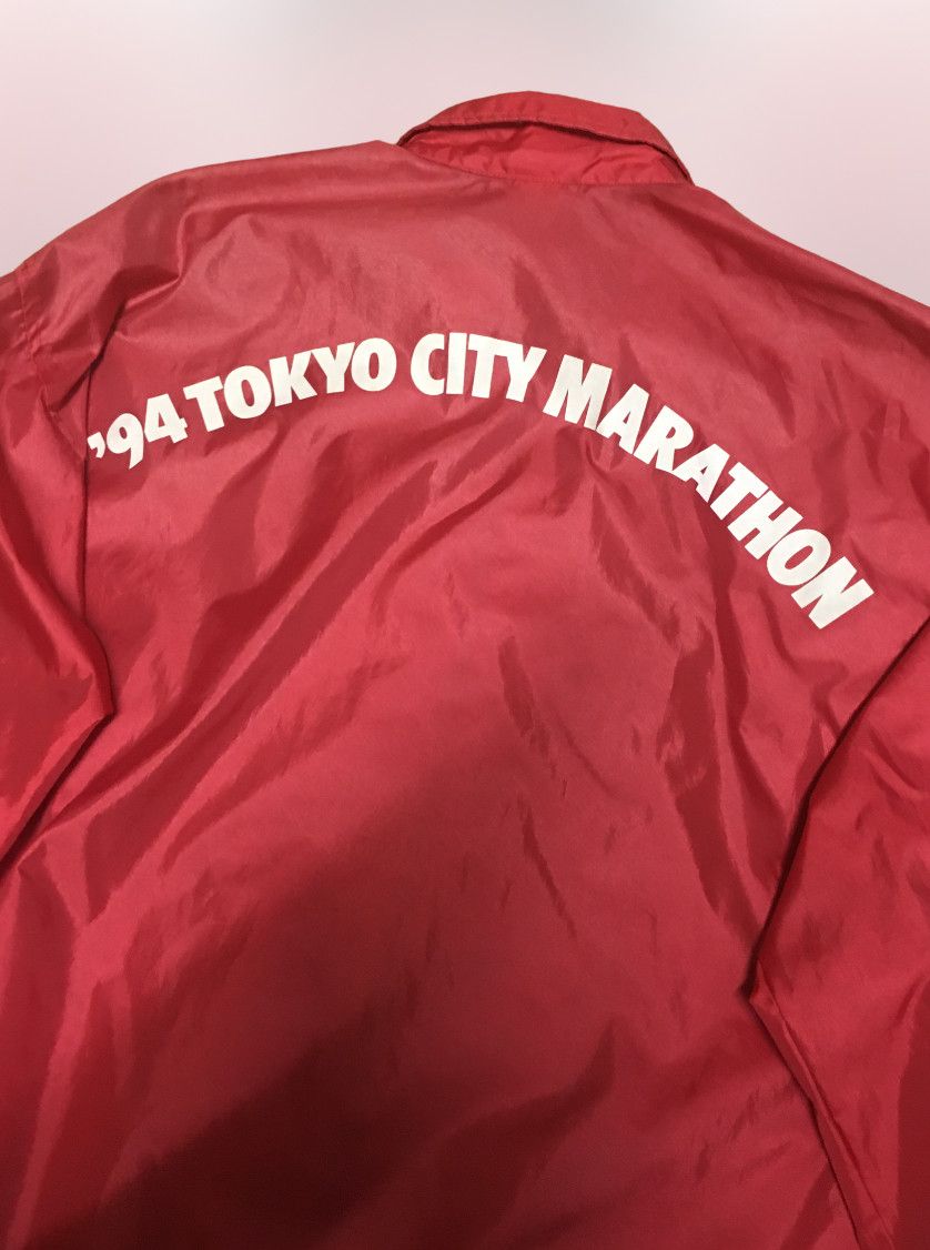 Nike × Vintage Rare!! Vintage Nike 94 Tokyo City Marathon Nylon Jacket Size US L / EU 52-54 / 3 - 3 Thumbnail