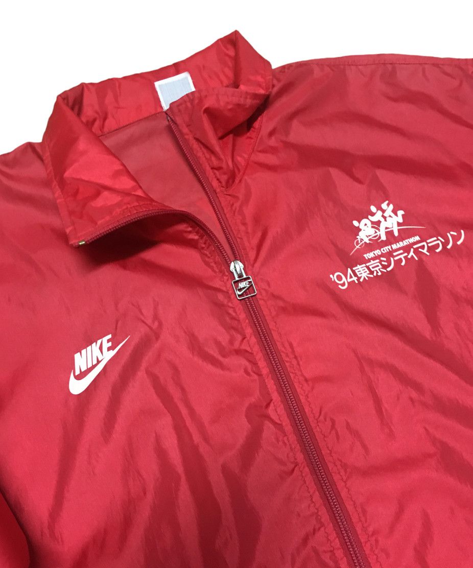 Nike × Vintage Rare!! Vintage Nike 94 Tokyo City Marathon Nylon Jacket Size US L / EU 52-54 / 3 - 2 Thumbnail
