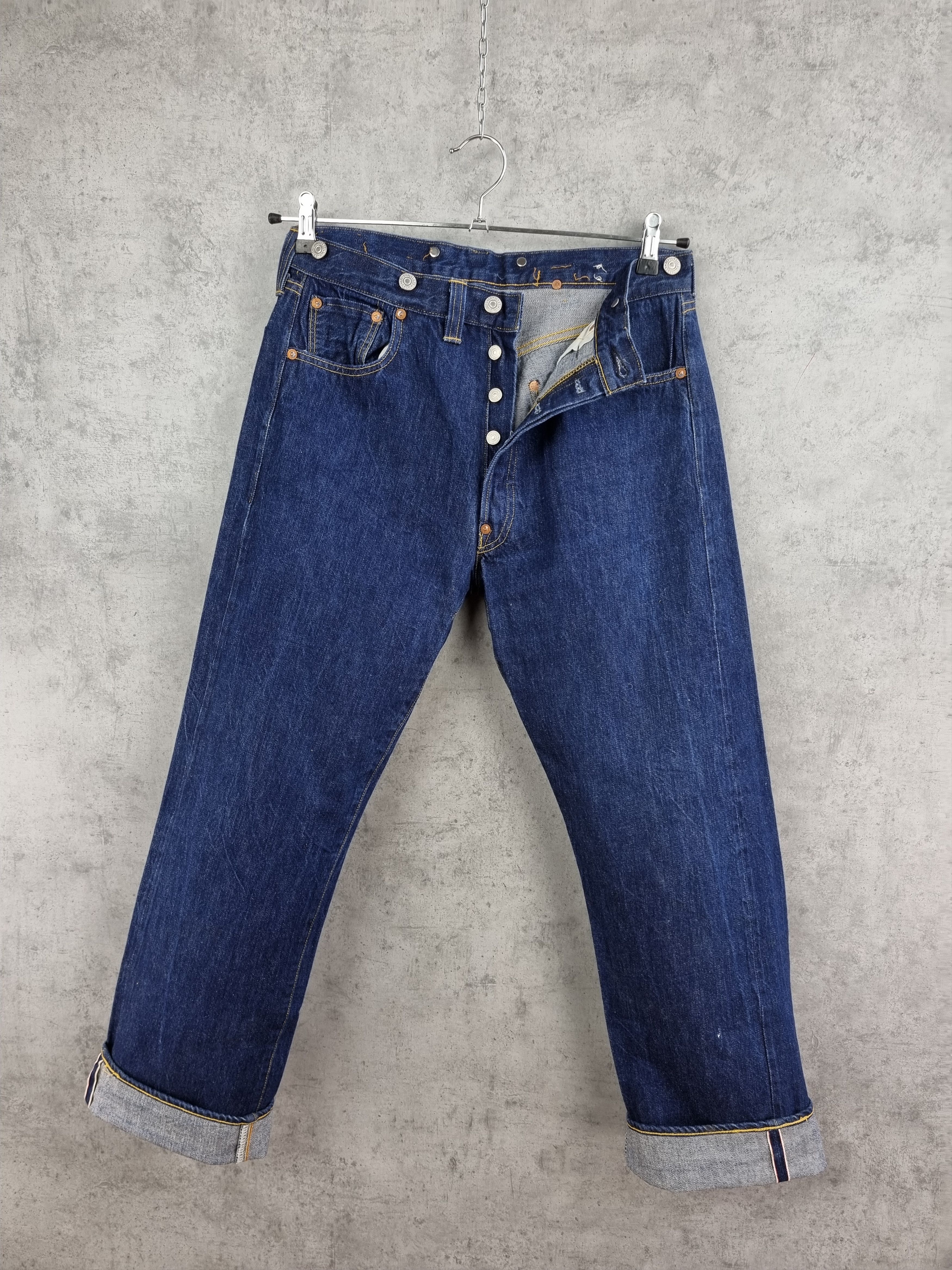 LVC × Levi's × Levi's Vintage Clothing 40s Design LEVIS 501 Selvedge Jeans Made is USA Size US 32 / EU 48 - 1 Thumbnail