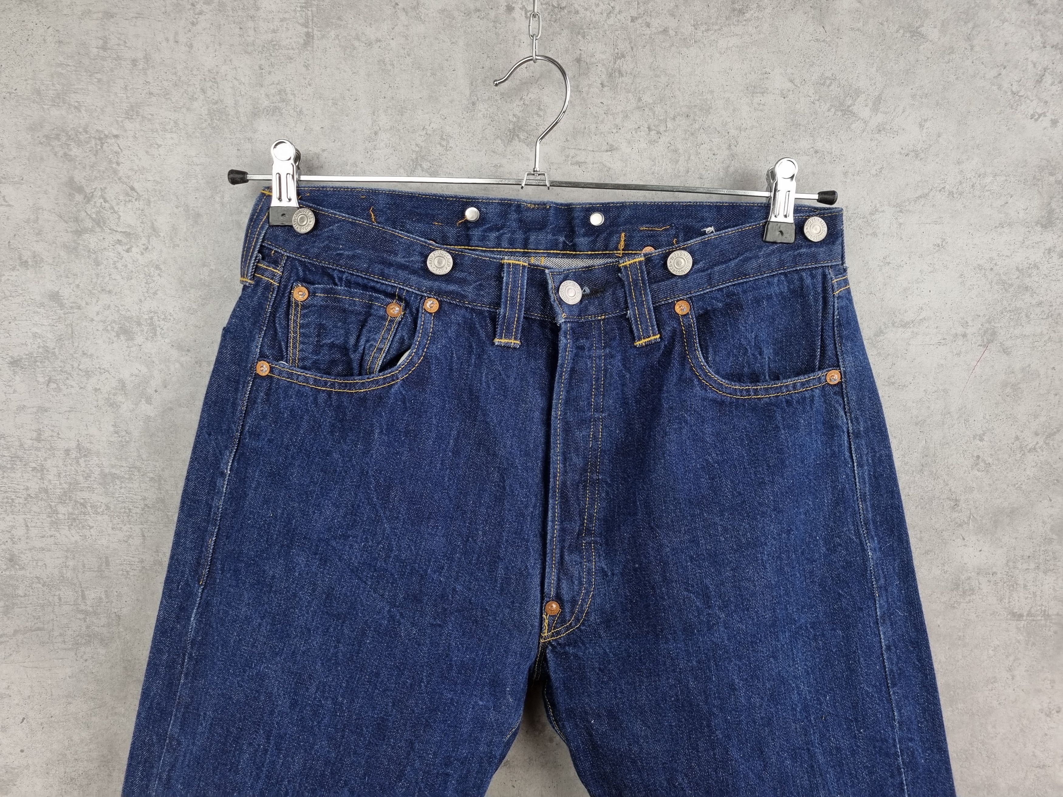 LVC × Levi's × Levi's Vintage Clothing 40s Design LEVIS 501 Selvedge Jeans Made is USA Size US 32 / EU 48 - 5 Thumbnail