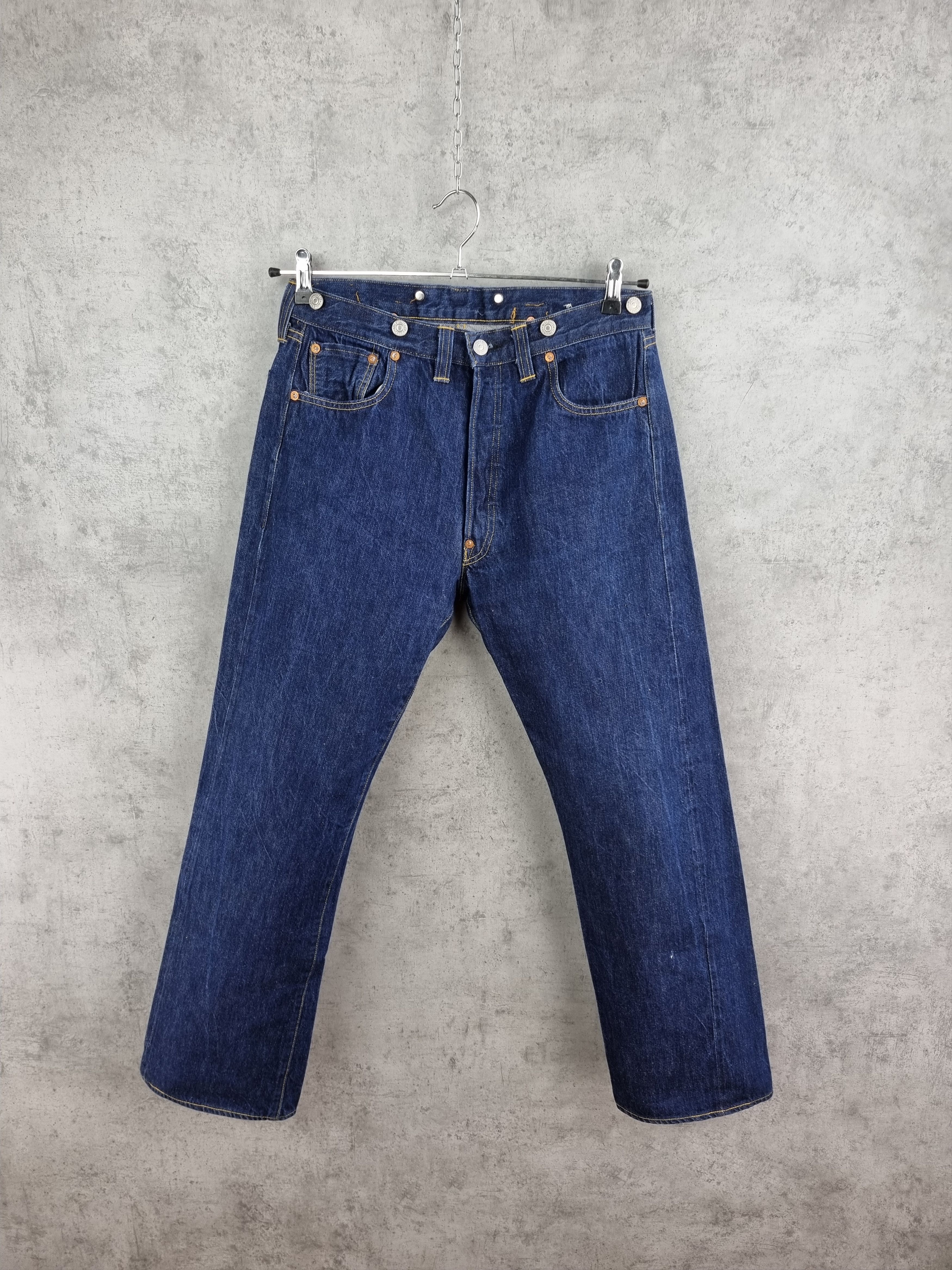 LVC × Levi's × Levi's Vintage Clothing 40s Design LEVIS 501 Selvedge Jeans Made is USA Size US 32 / EU 48 - 3 Thumbnail