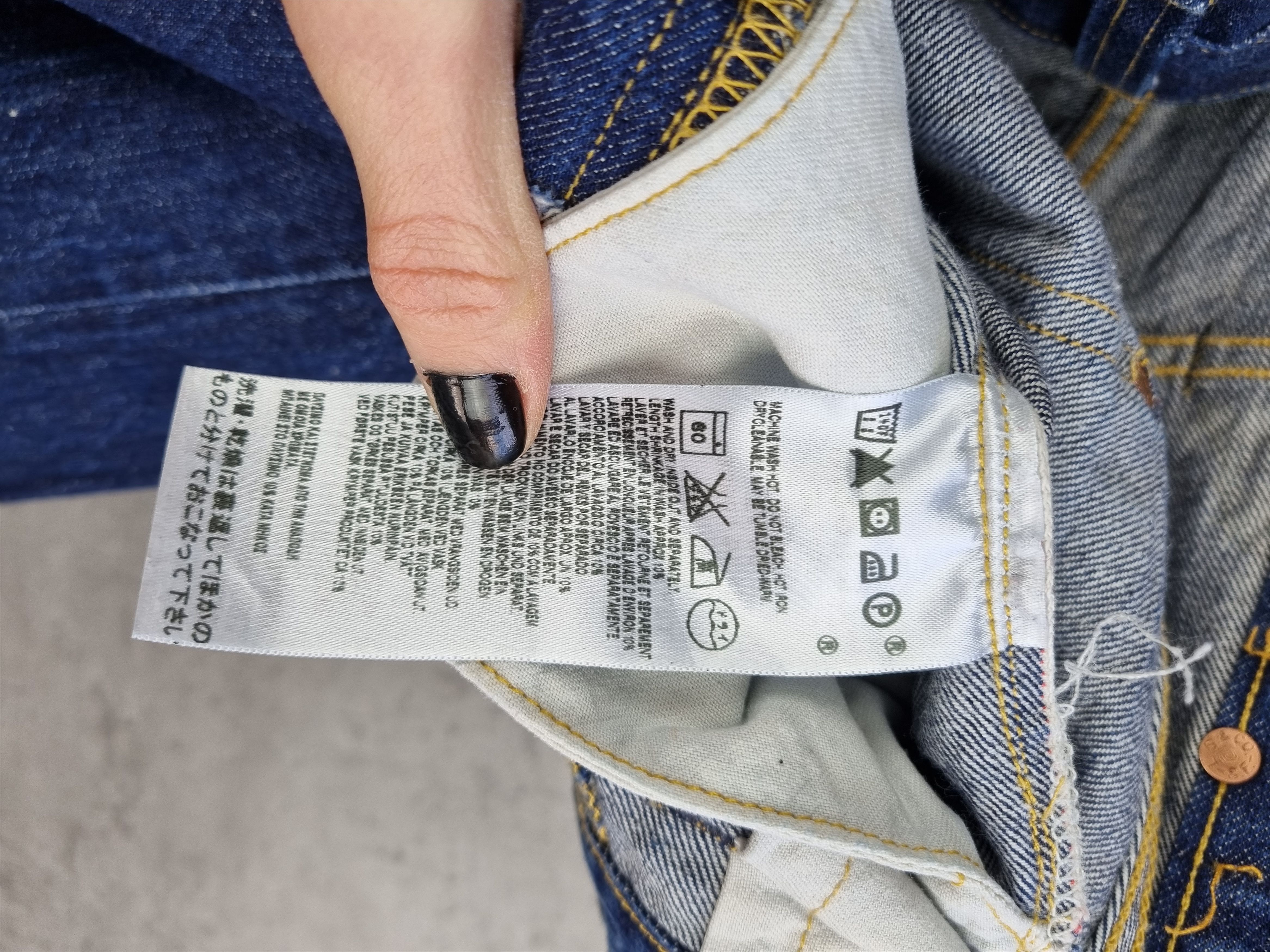 LVC × Levi's × Levi's Vintage Clothing 40s Design LEVIS 501 Selvedge Jeans Made is USA Size US 32 / EU 48 - 11 Thumbnail