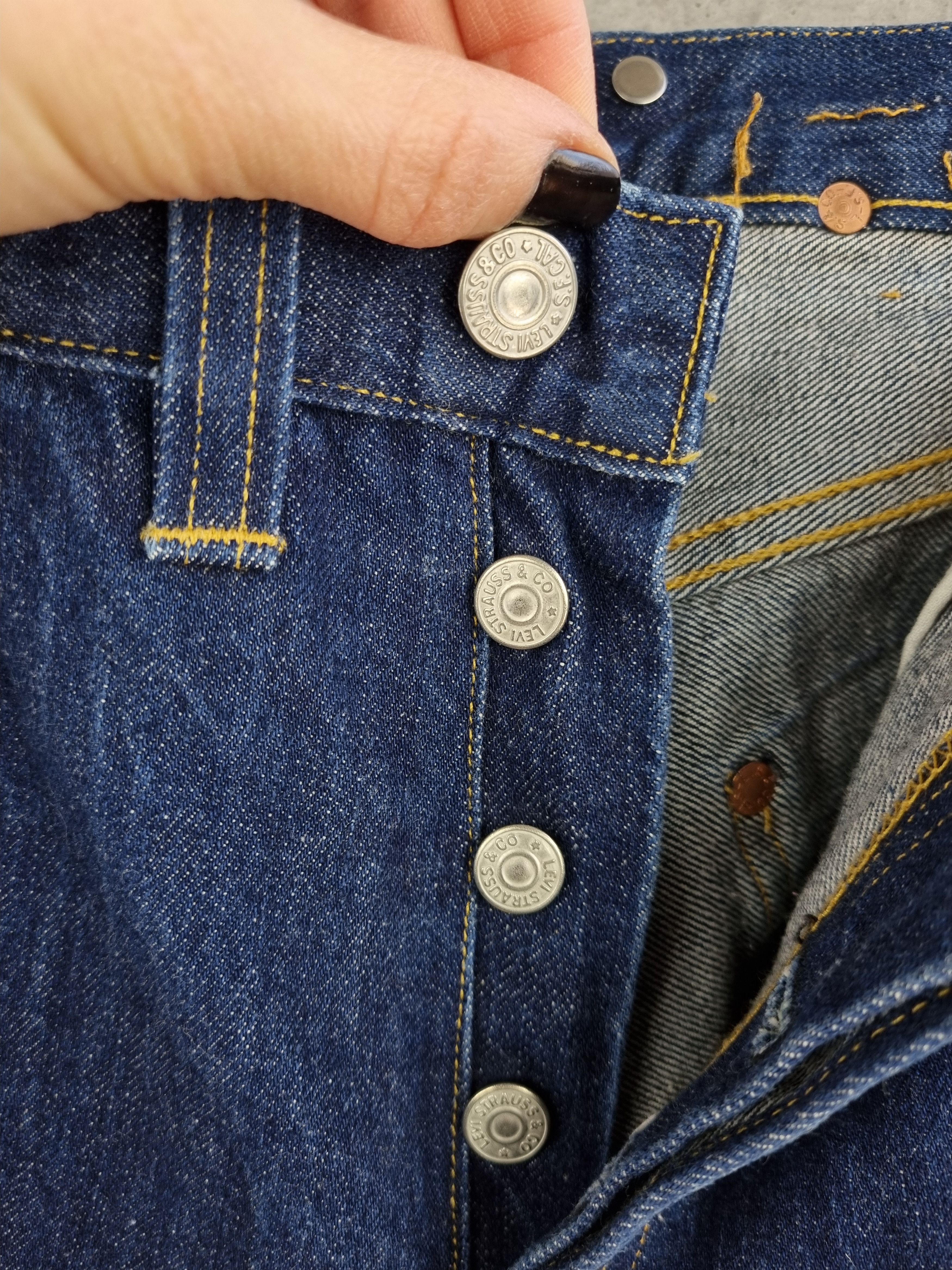 LVC × Levi's × Levi's Vintage Clothing 40s Design LEVIS 501 Selvedge Jeans Made is USA Size US 32 / EU 48 - 9 Thumbnail