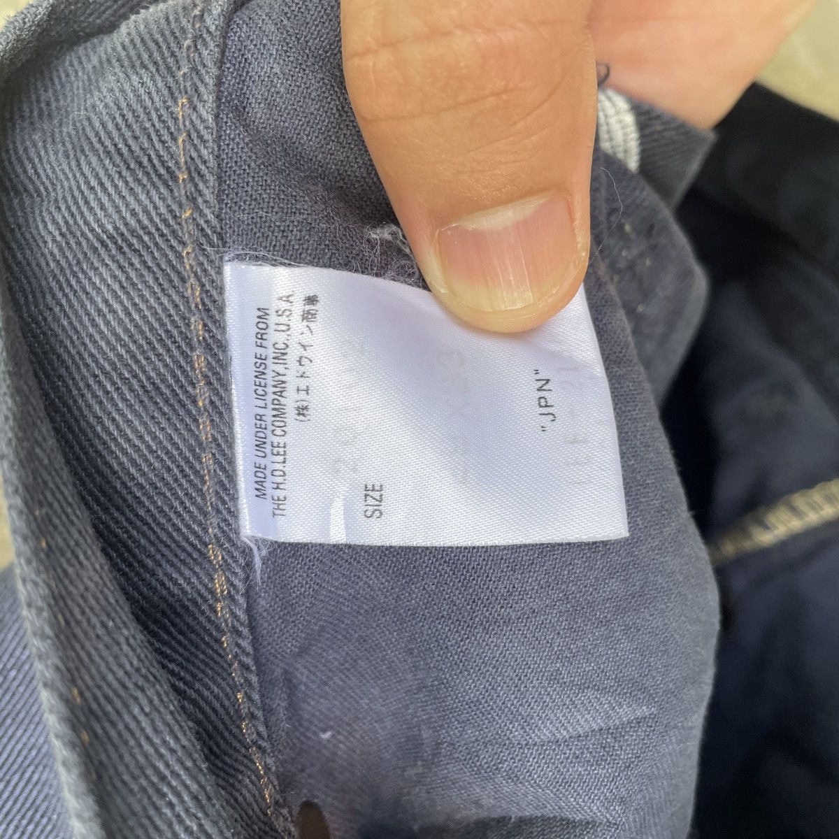 Lee Vintage LEE RIDERS Disstressed 6 Pocket Denim Pants Size US 30 / EU 46 - 10 Thumbnail