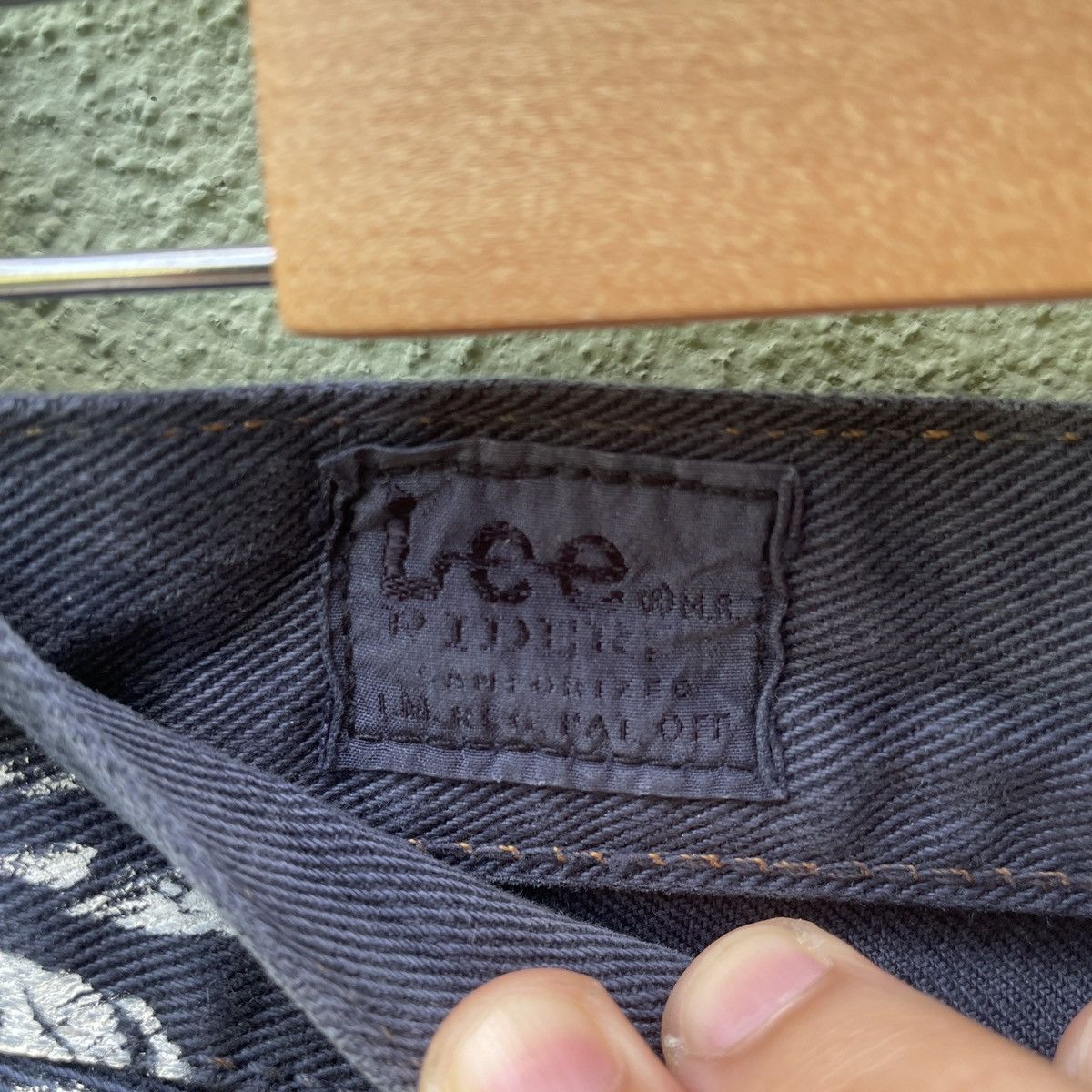 Lee Vintage LEE RIDERS Disstressed 6 Pocket Denim Pants Size US 30 / EU 46 - 8 Thumbnail