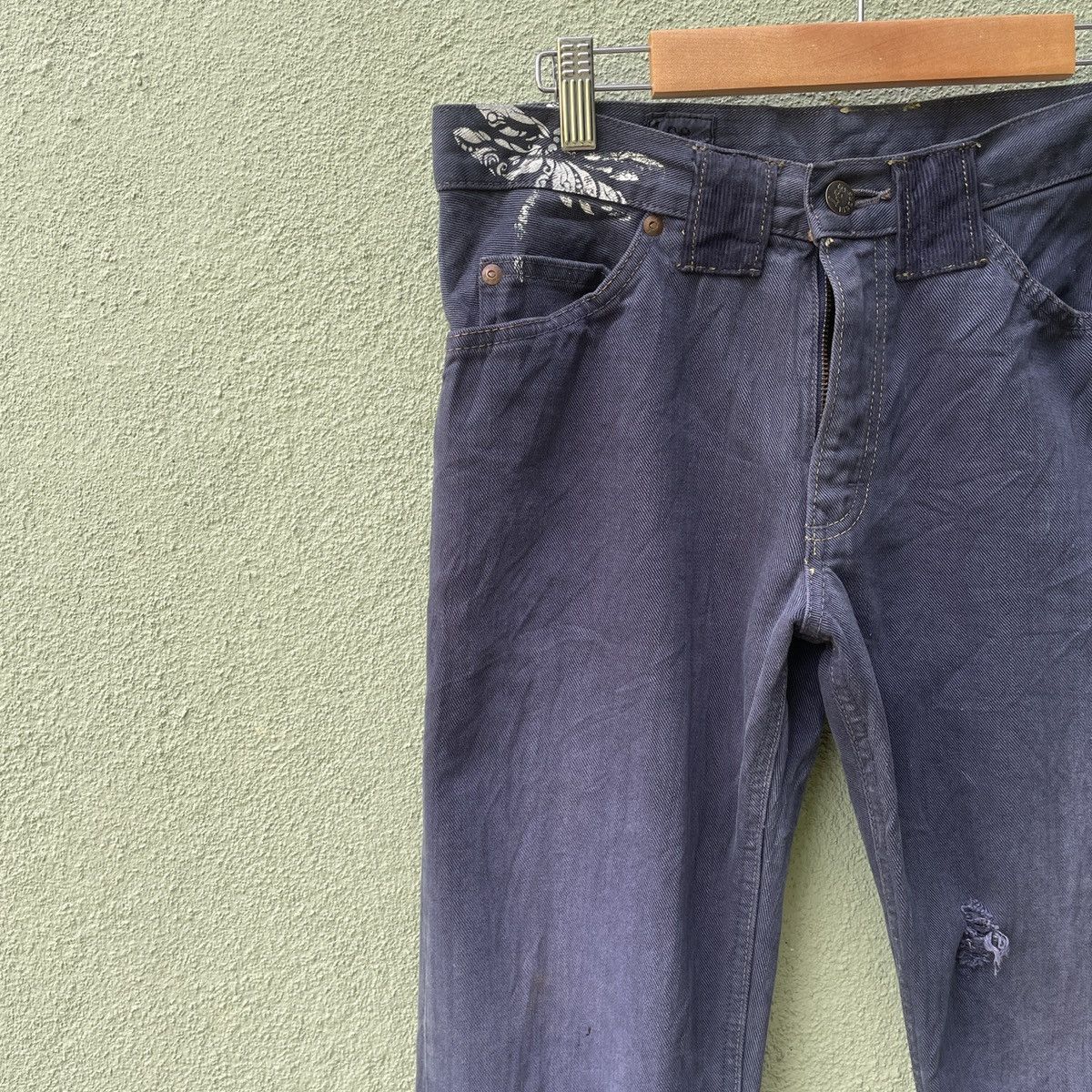 Lee Vintage LEE RIDERS Disstressed 6 Pocket Denim Pants Size US 30 / EU 46 - 4 Thumbnail