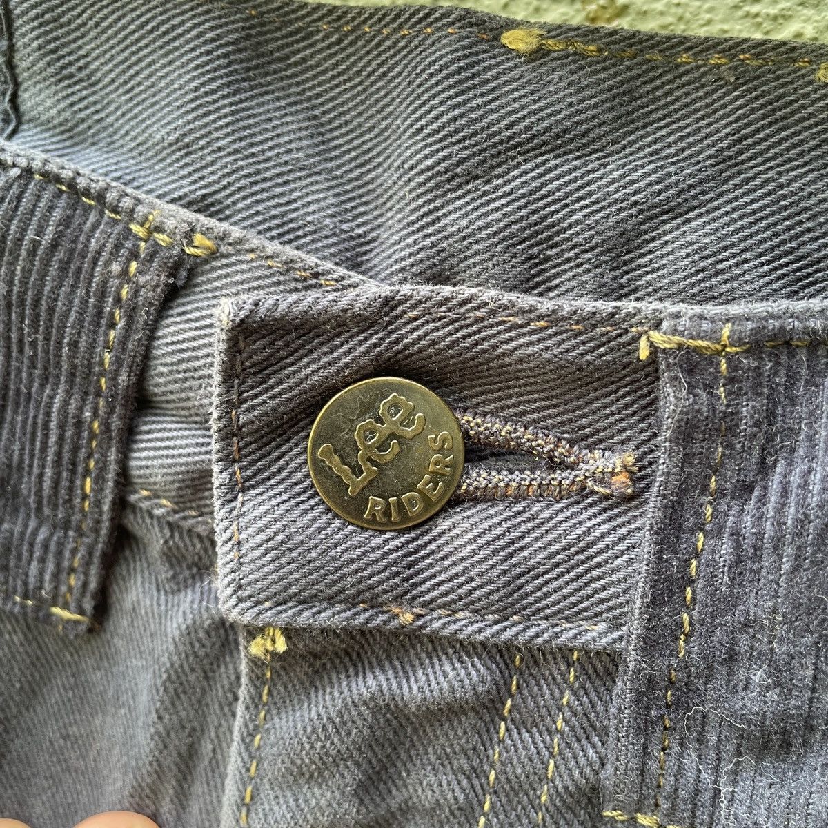 Lee Vintage LEE RIDERS Disstressed 6 Pocket Denim Pants Size US 30 / EU 46 - 6 Thumbnail
