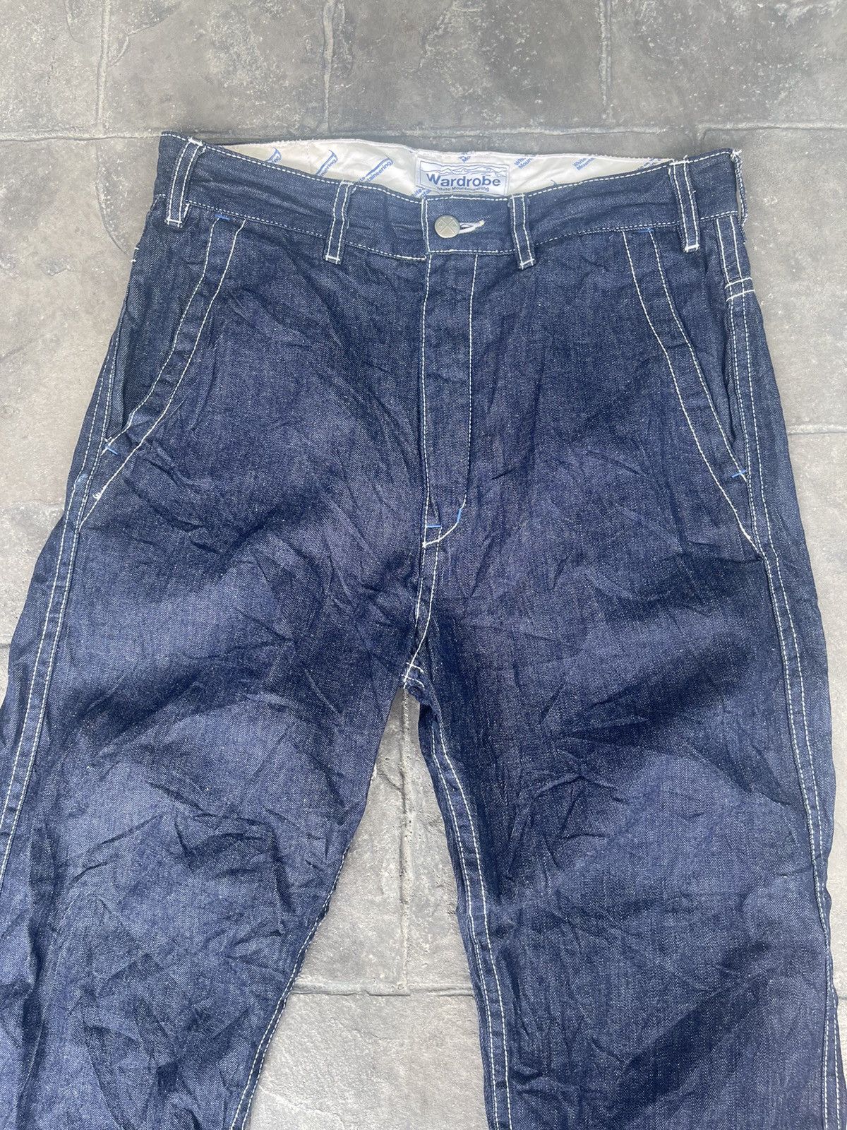 White Mountaineering JAPAN MADE White Mountaineering Wardrobe Jeans Size US 30 / EU 46 - 6 Thumbnail