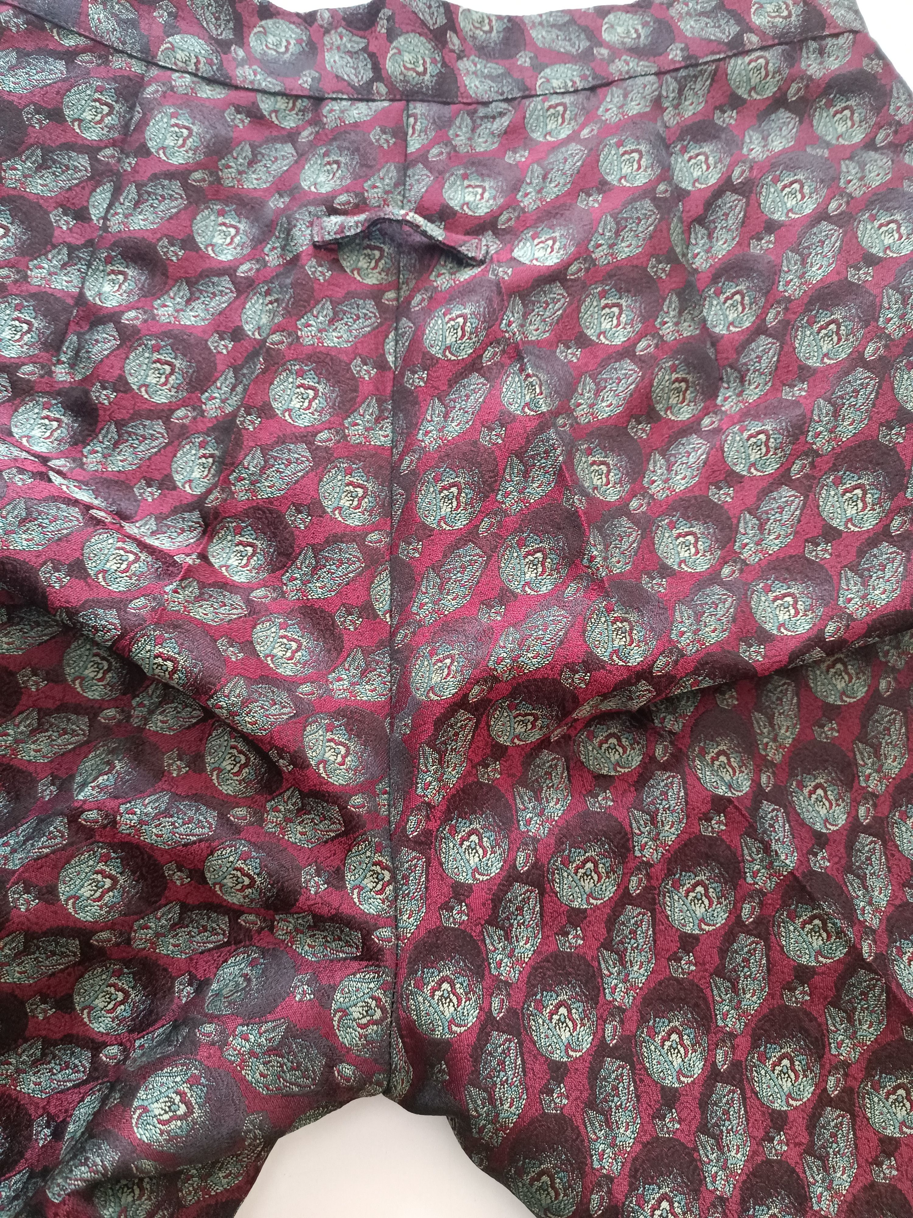 Jean Paul Gaultier FW1996/97- Iconic psychedelic print Pants Size 28" / US 6 / IT 42 - 14 Thumbnail