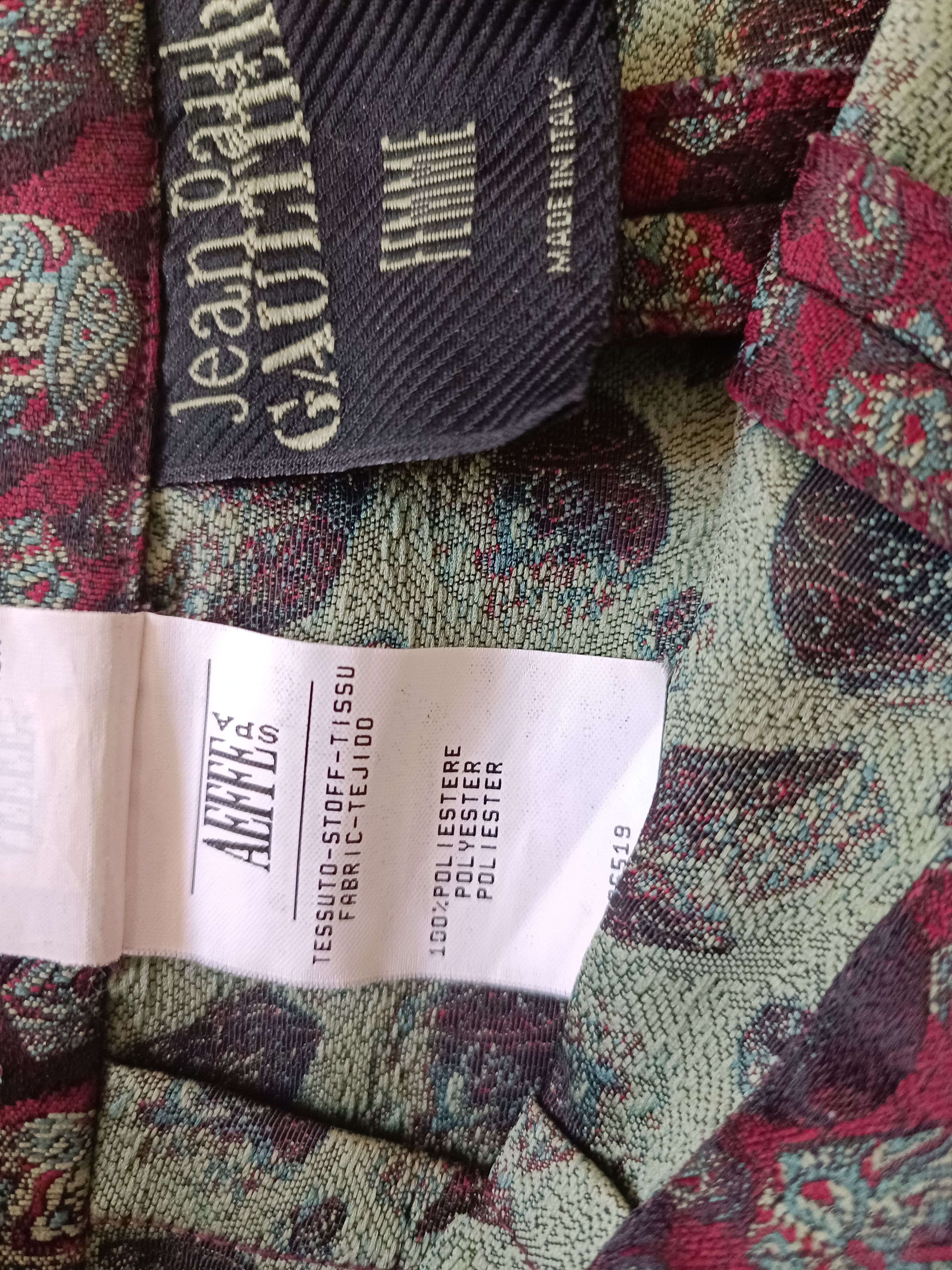 Jean Paul Gaultier FW1996/97- Iconic psychedelic print Pants Size 28" / US 6 / IT 42 - 4 Thumbnail
