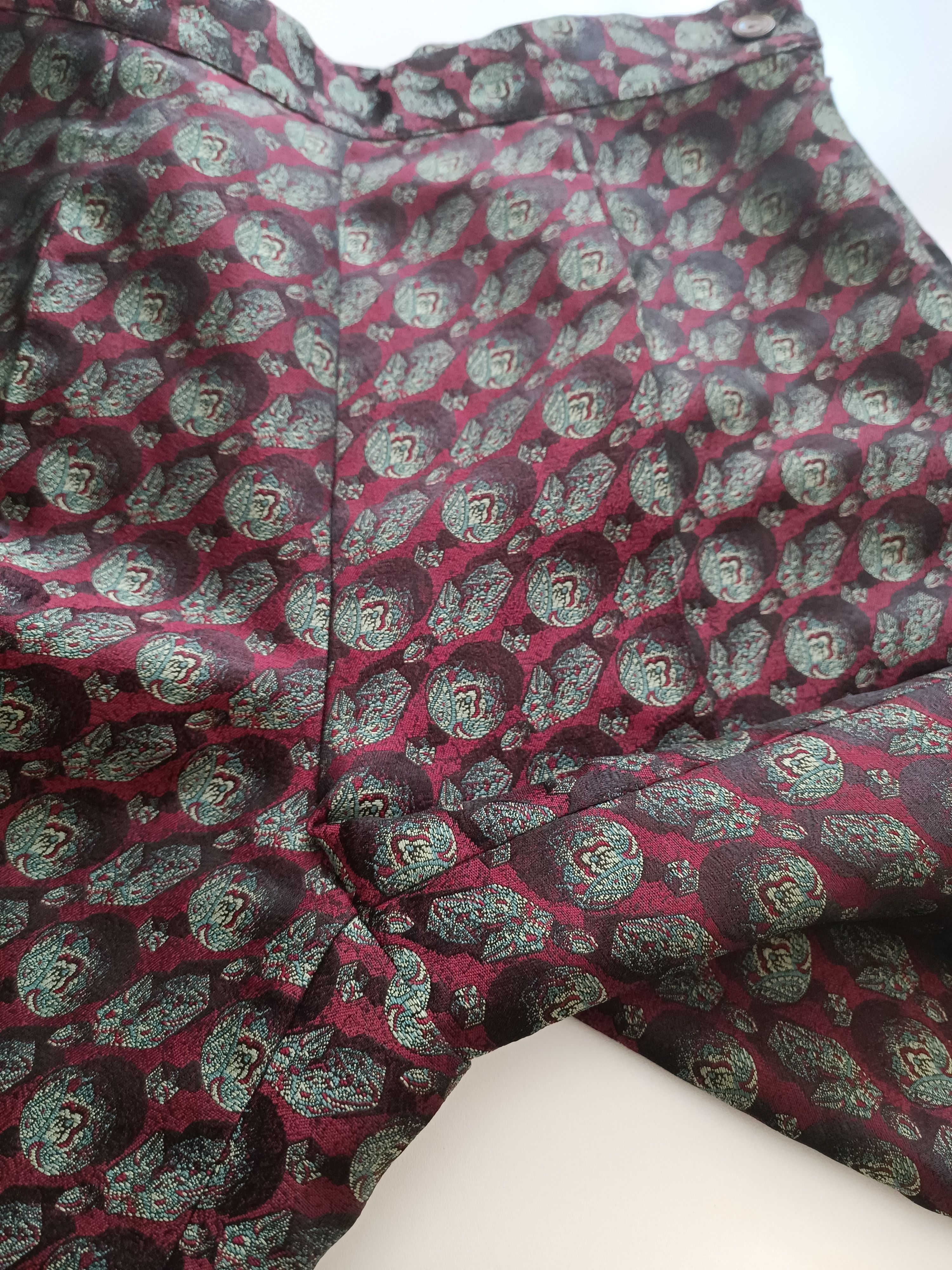 Jean Paul Gaultier FW1996/97- Iconic psychedelic print Pants Size 28" / US 6 / IT 42 - 19 Thumbnail