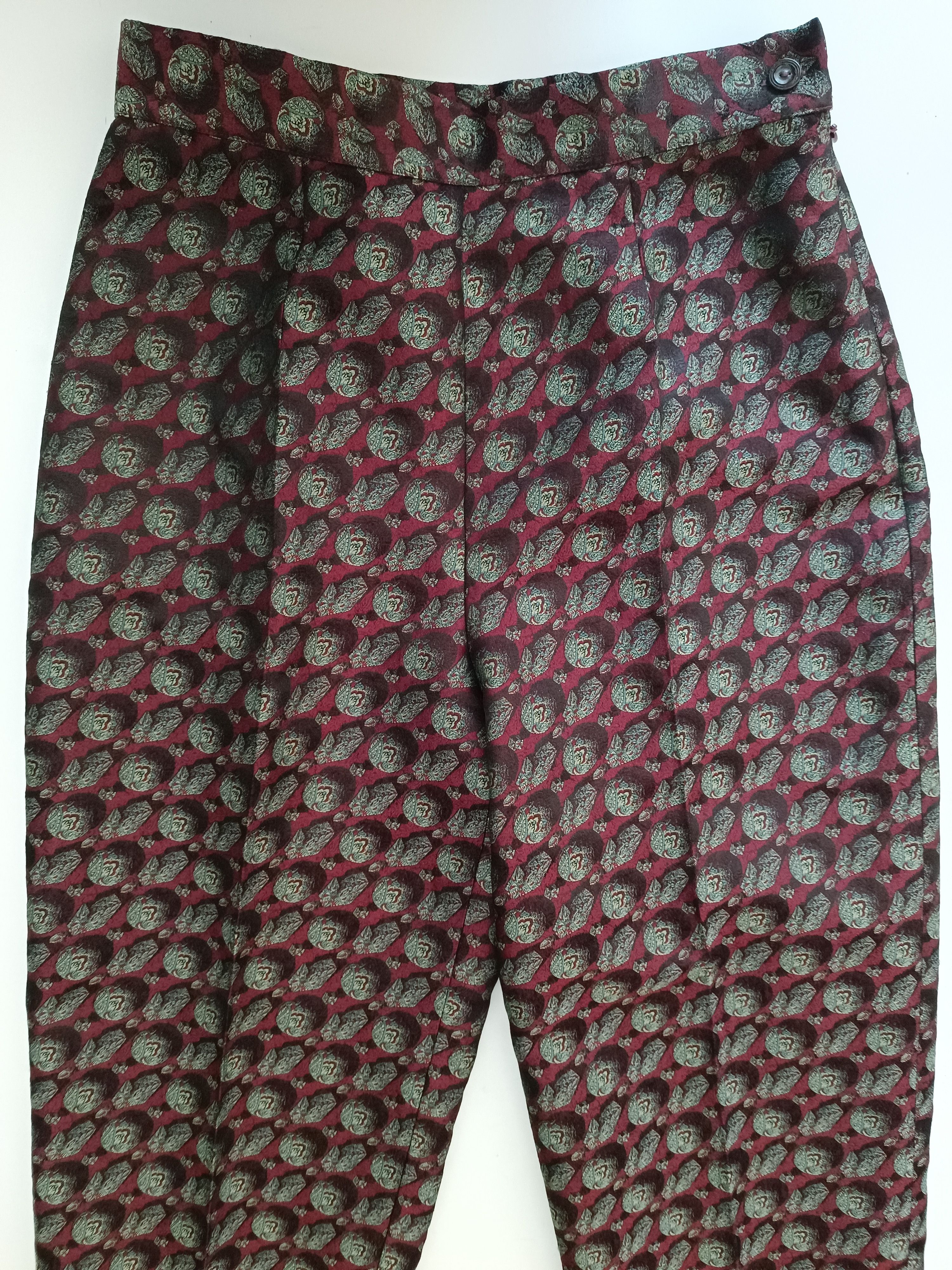 Jean Paul Gaultier FW1996/97- Iconic psychedelic print Pants Size 28" / US 6 / IT 42 - 21 Thumbnail