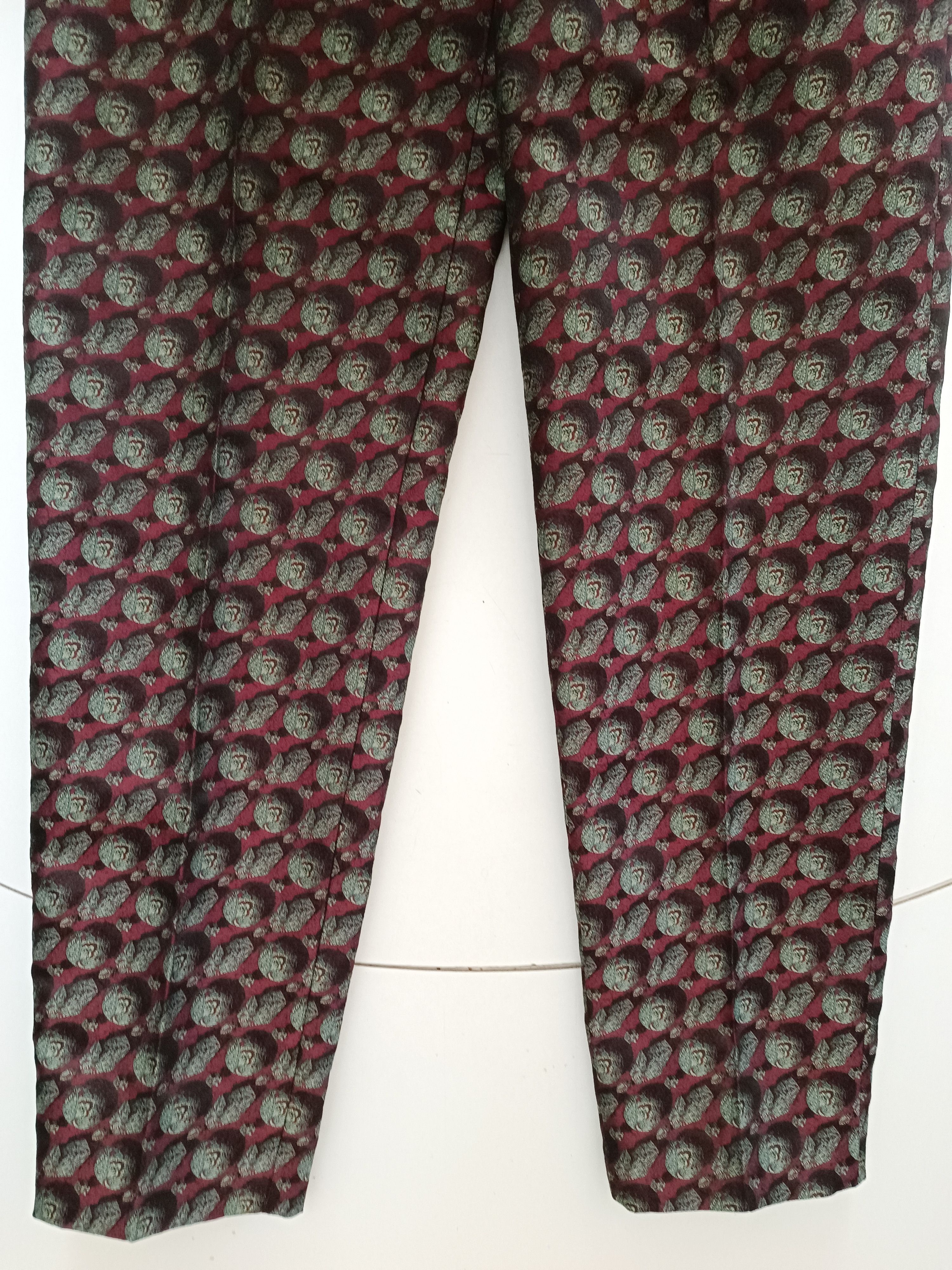 Jean Paul Gaultier FW1996/97- Iconic psychedelic print Pants Size 28" / US 6 / IT 42 - 18 Thumbnail