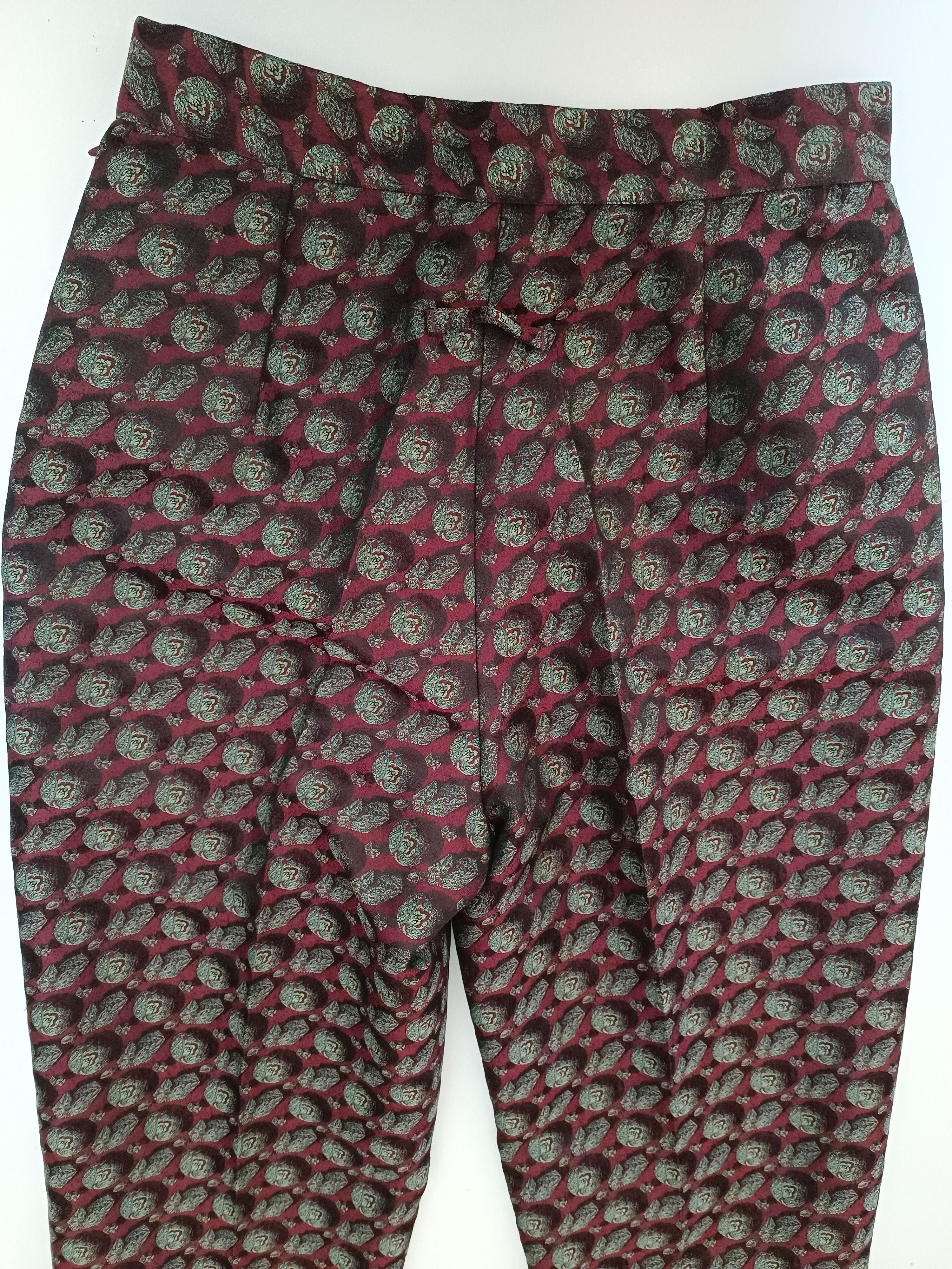 Jean Paul Gaultier FW1996/97- Iconic psychedelic print Pants Size 28" / US 6 / IT 42 - 15 Thumbnail