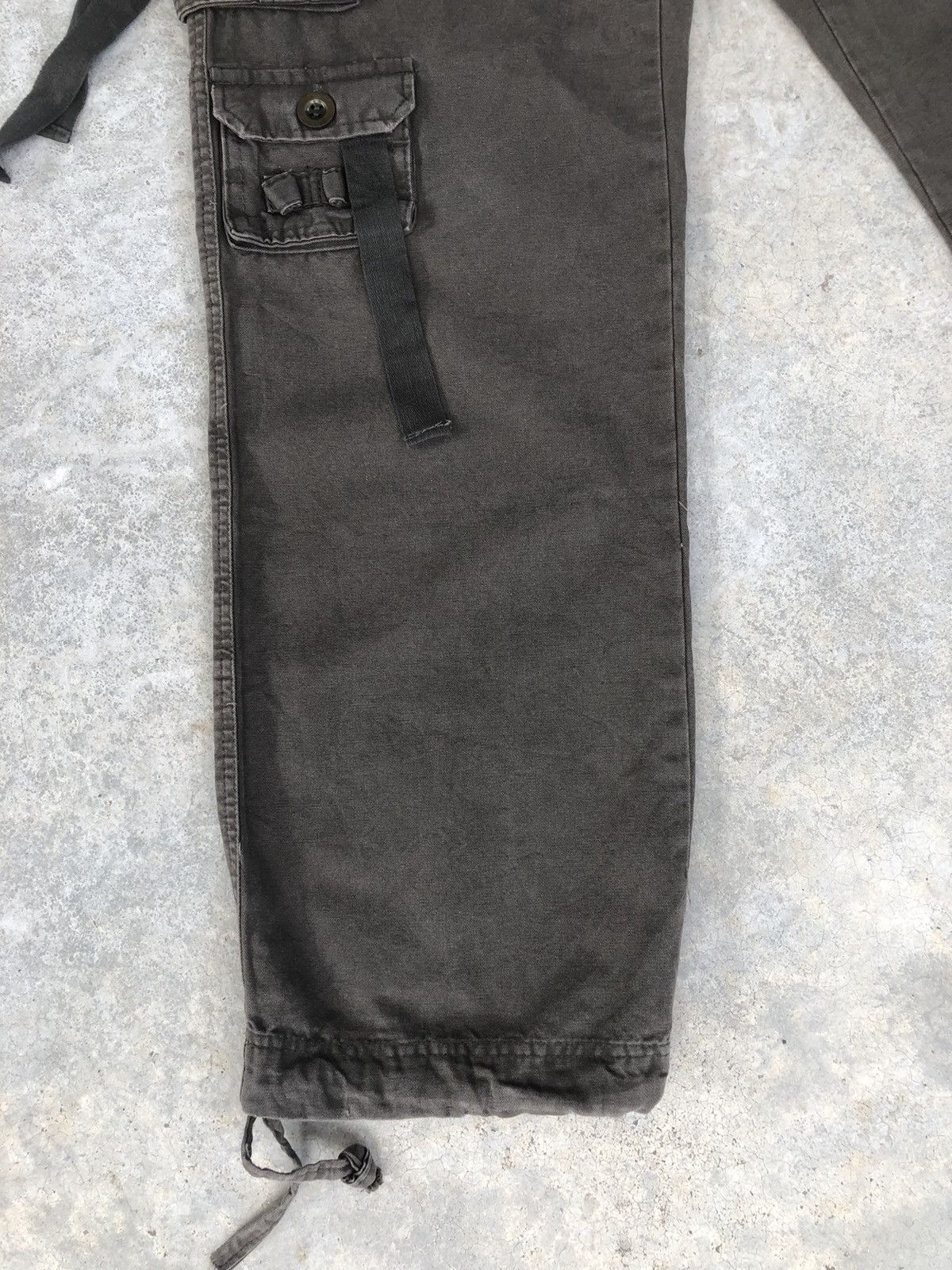 Seditionaries tove parachute cargo pants tactical multipocket bondage grey Size US 33 - 6 Thumbnail