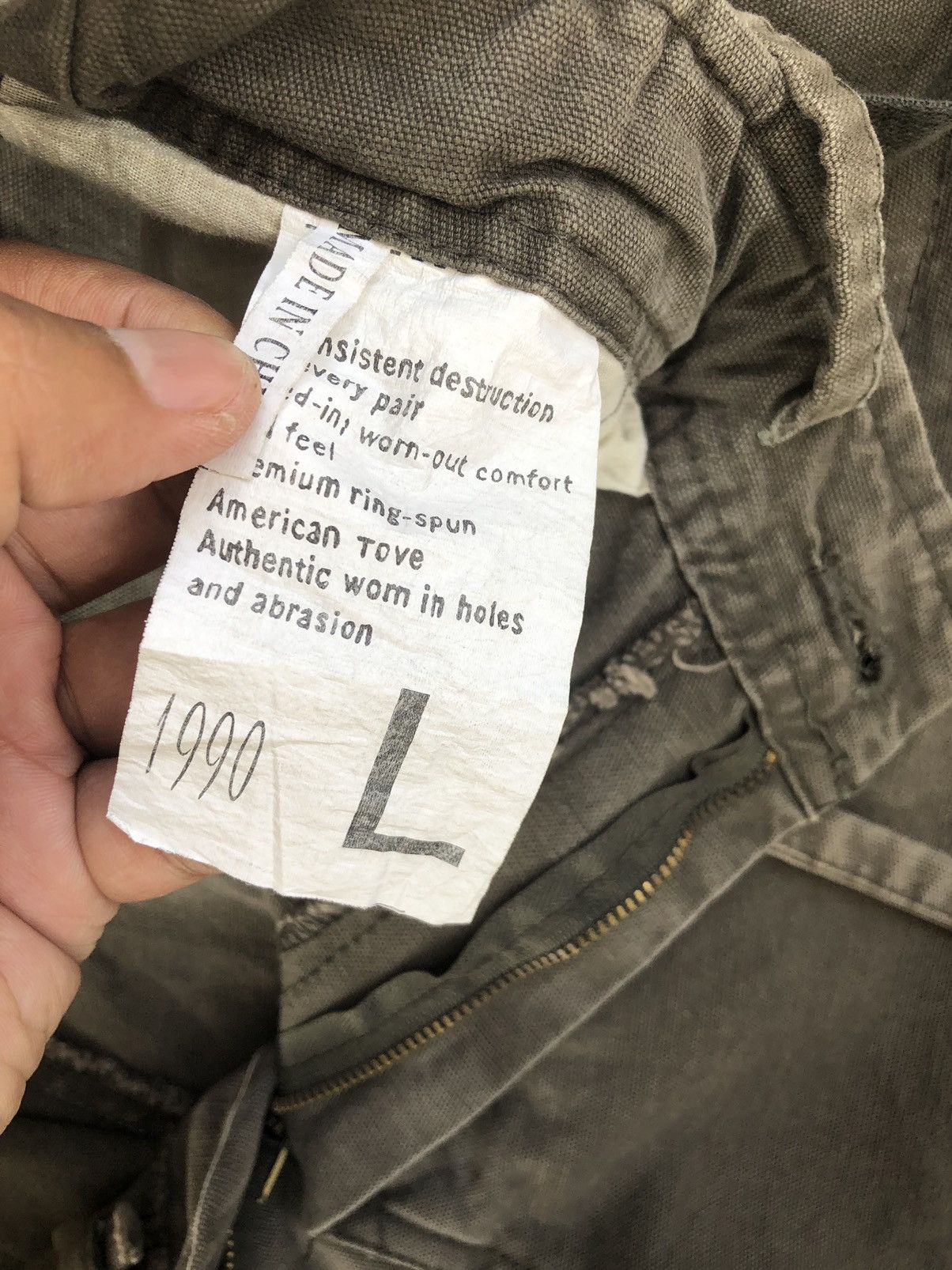 Seditionaries tove parachute cargo pants tactical multipocket bondage grey Size US 33 - 12 Thumbnail
