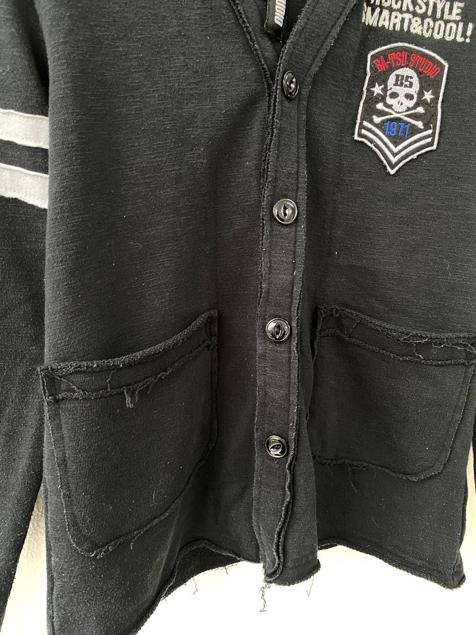 Japanese Brand Ba-t sustudio Y2K Style Skulls Punk Zipper & Button Hoodie Size US XS / EU 42 / 0 - 4 Thumbnail