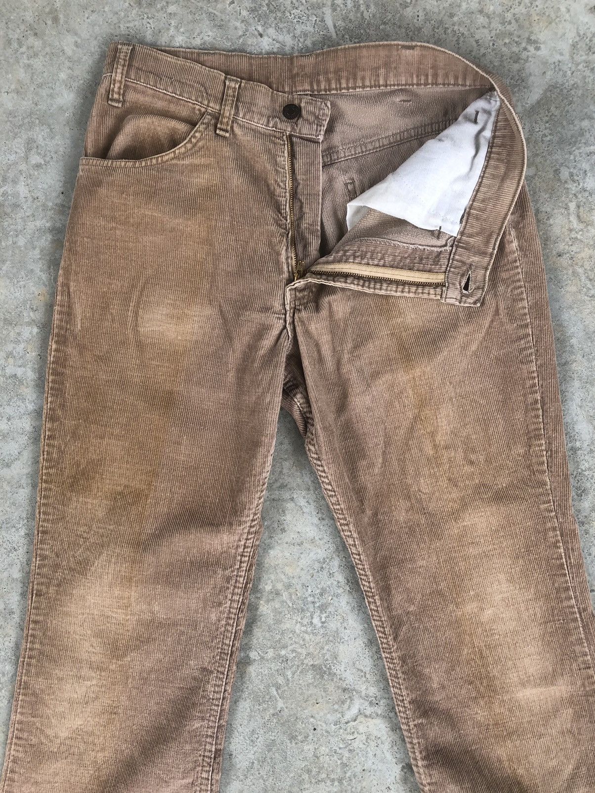 If Six Was Nine vintage 70s Levi’s Corduroy 646 Choco Size US 30 / EU 46 - 4 Thumbnail